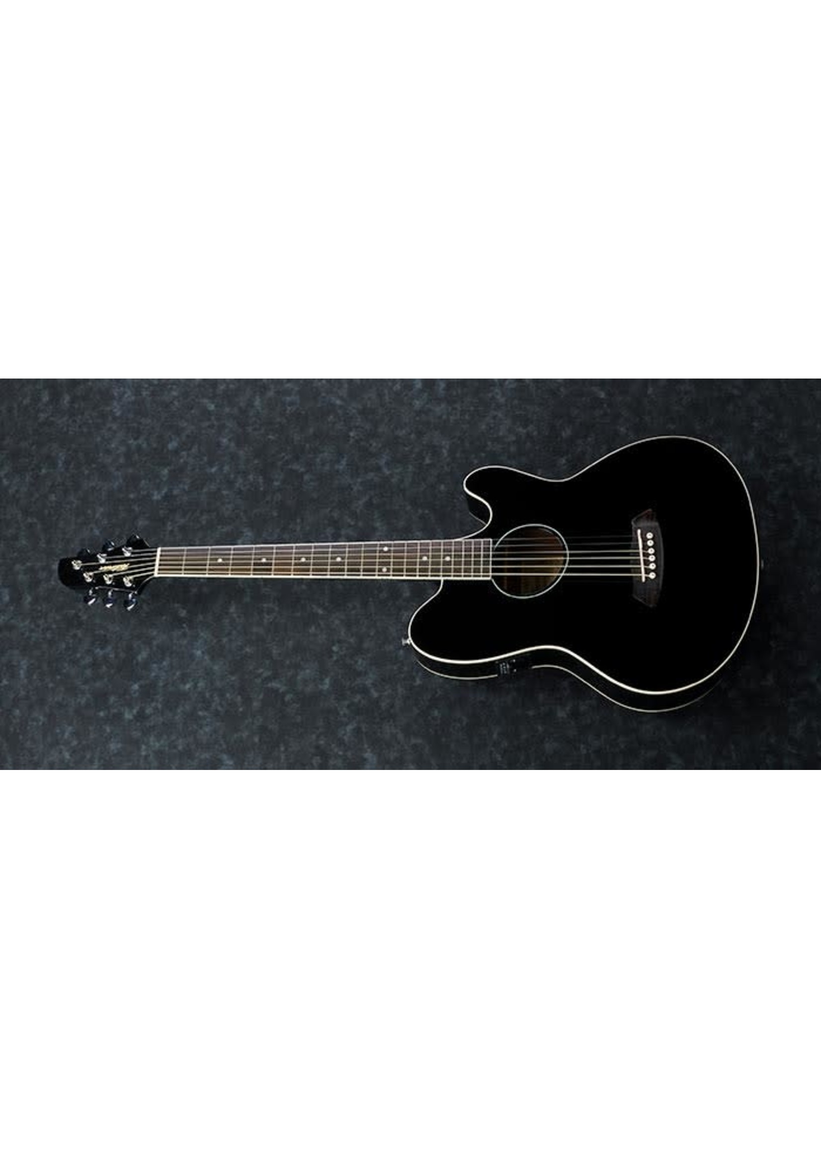 Ibanez Ibanez TCY10EBK 6-String Talman Acoustic Guitar, Black High Gloss