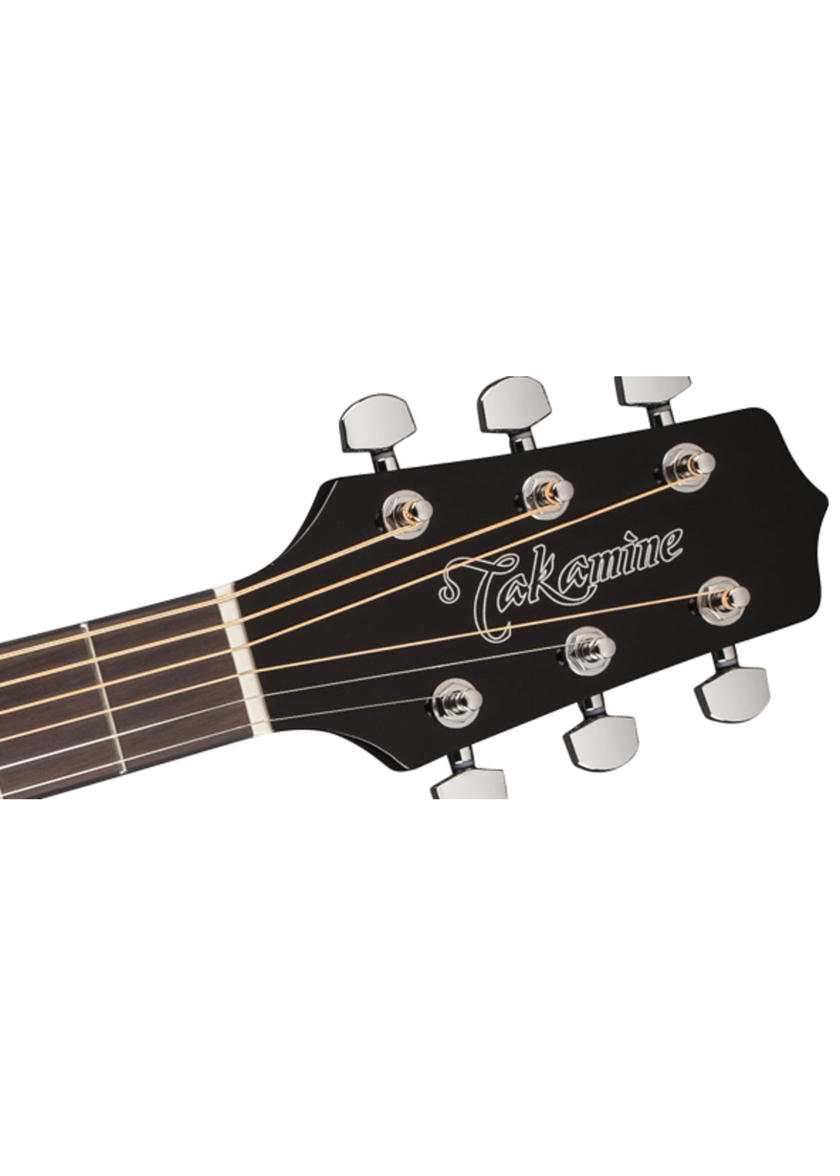 Takamine Takamine GD30CE BLK Dreadnought Cutaway Acoustic-Electric Guitar, Gloss Black