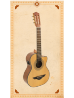 H. Jimenez H. Jimenez LR2CE Voz De Trio Acoustic Electric Requinto Natural with Gig Bag