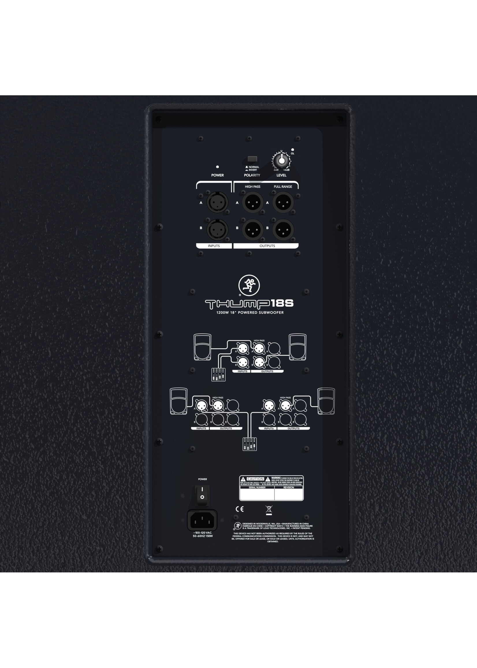 Mackie Mackie Thump18S 18" Powered Subwoofer