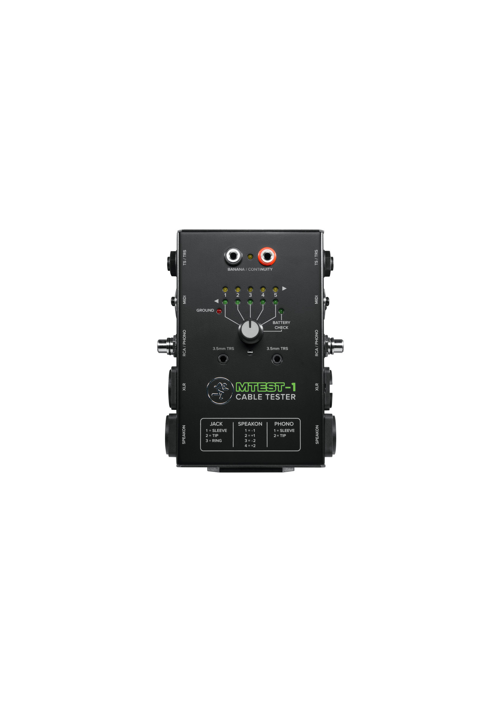 Mackie Mackie MTest-1 Cable Tester