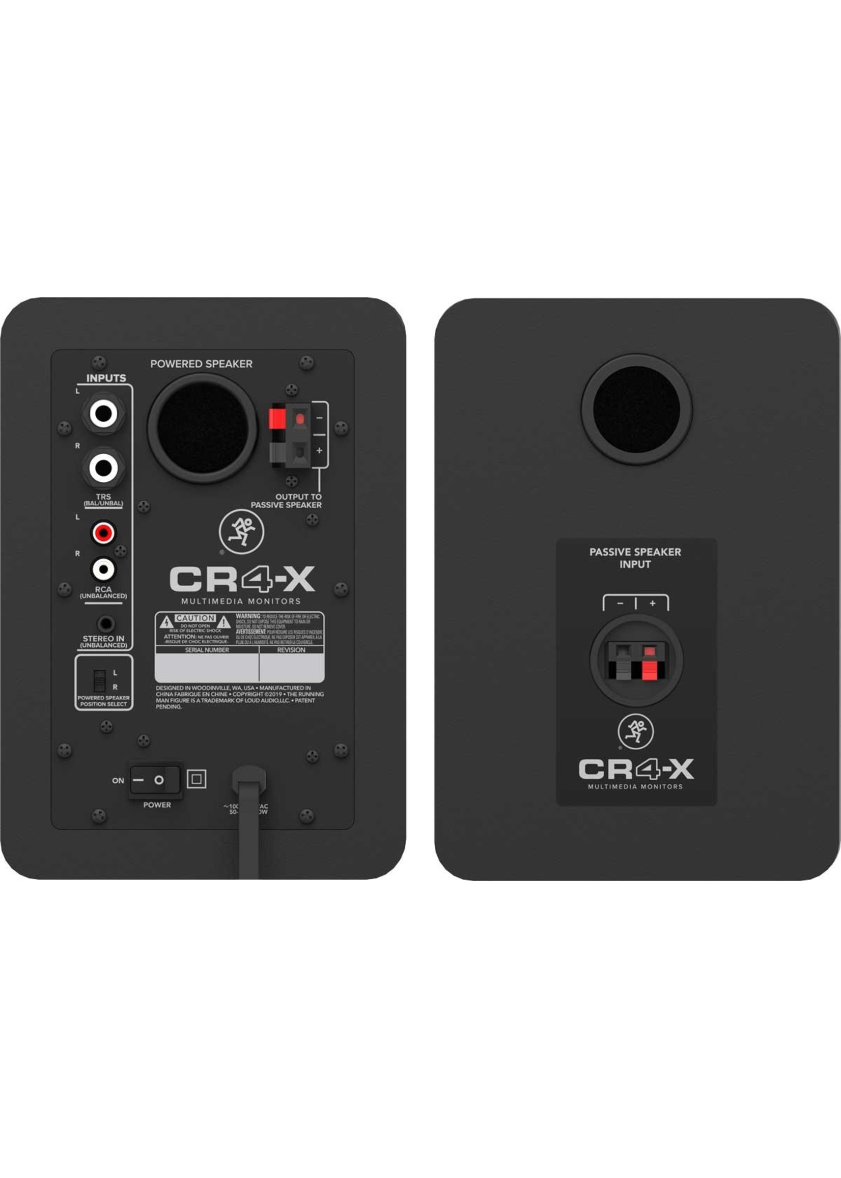 Mackie Mackie CR4-XBT Powered Bluetooth Studio Monitors, Pair