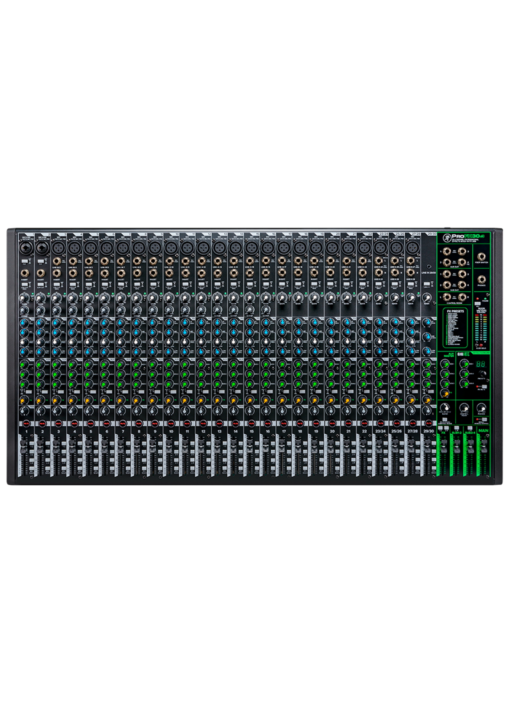 Mackie Mackie ProFX30v3 30-channel Mixer with USB and Effects