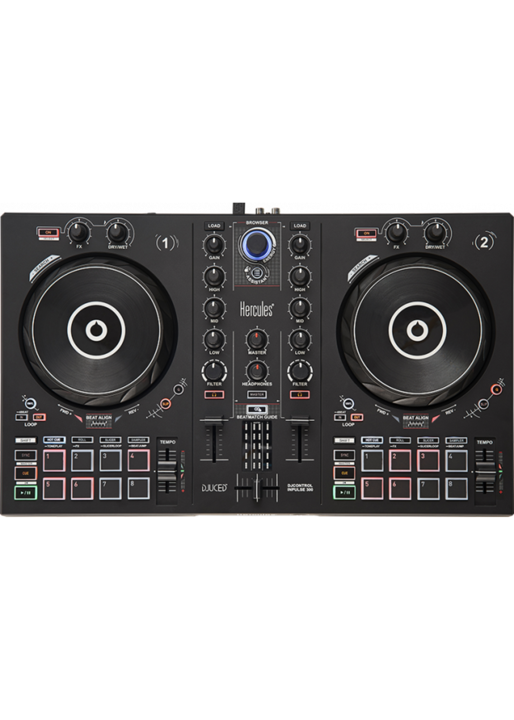 Hercules DJ Hercules DJControl Inpulse 300 DJ Controller/Interface