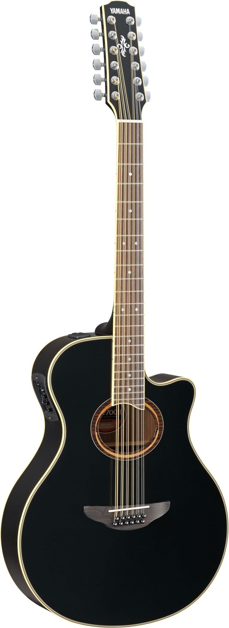 Yamaha APX700II 12-String Acoustic Electric, Black Yamaha APX700II 12-String Acoustic Electric, Black