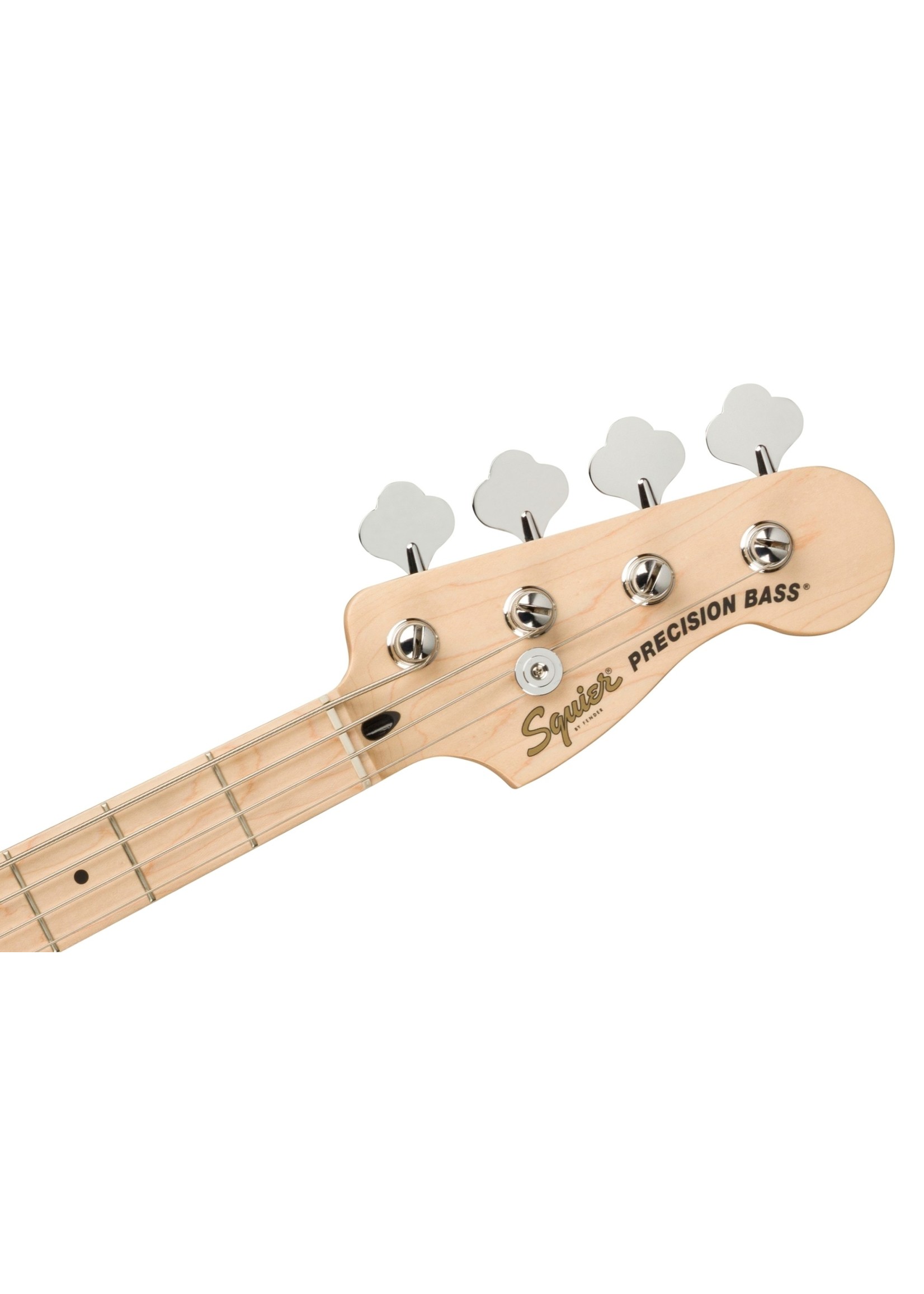 Squier Squier 0378553505 Affinity Series Precision Bass PJ, Maple Fingerboard, Black Pickguard, Olympic White