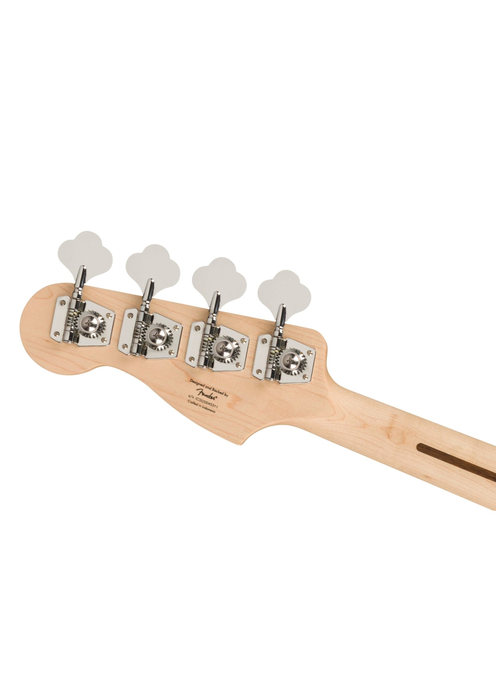 Squier Squier 0378553505 Affinity Series Precision Bass PJ, Maple Fingerboard, Black Pickguard, Olympic White