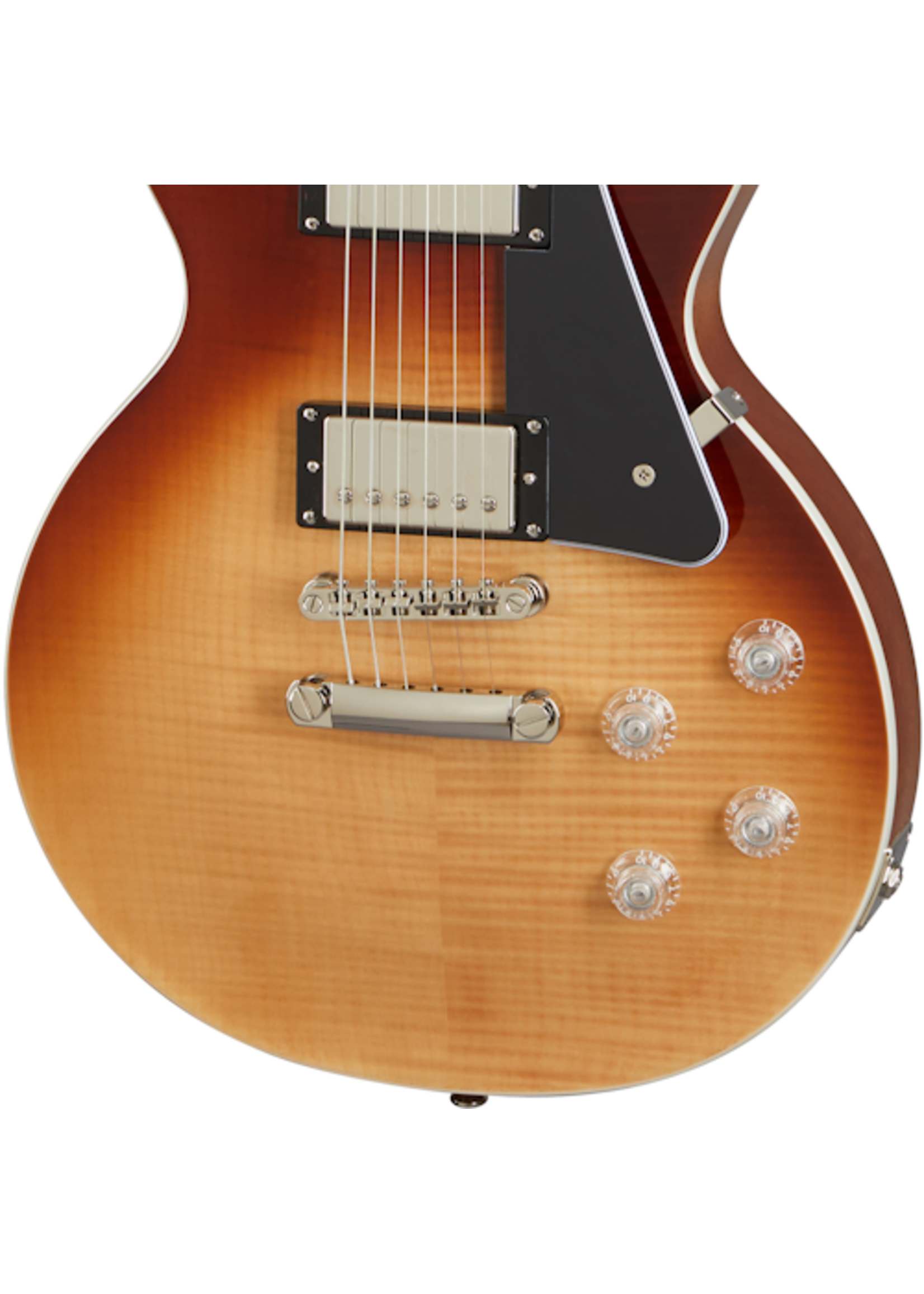 Epiphone Epiphone EILMFCLFNH1 Les Paul Modern Figured Electric Guitar, Caffe Latte Fade