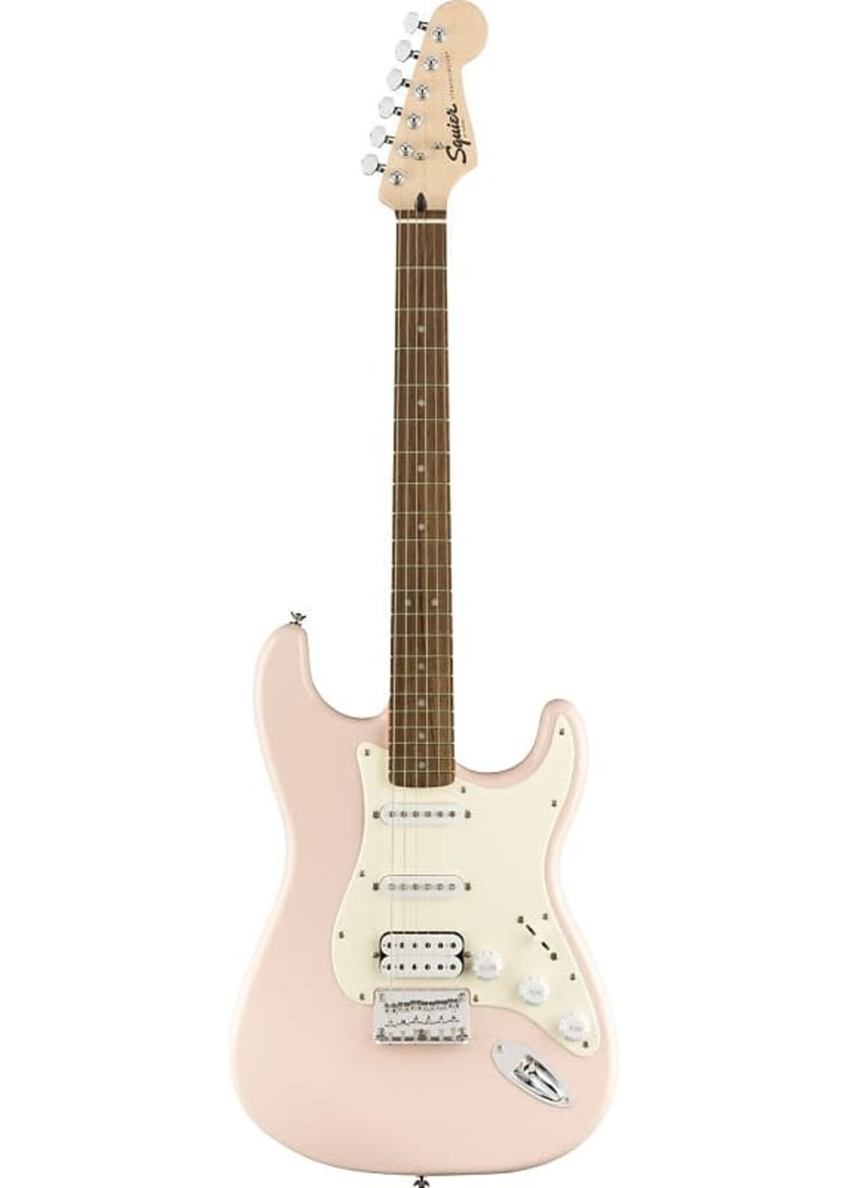 Squier Squier 0371005556 Bullet Stratocaster HT HSS, Laurel Fingerboard, Shell Pink
