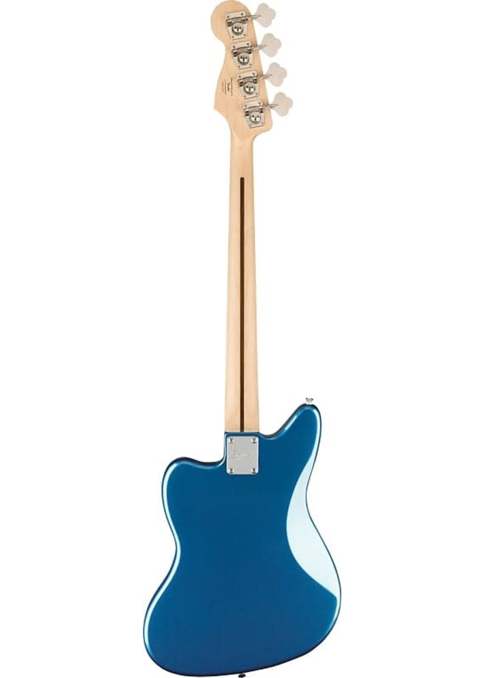 Squier Squier 0378502502 Affinity Series Jaguar Bass H, Maple Fingerboard, White Pickguard, Lake Placid Blue