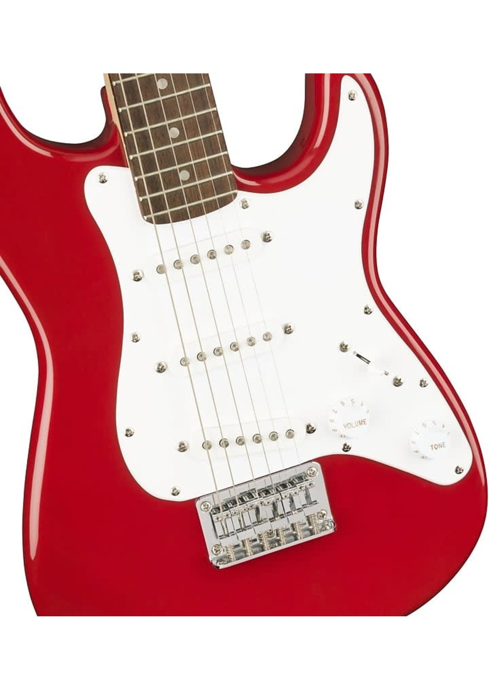 Squier Squier 0370121554 Mini Stratocaster, Laurel Fingerboard, Dakota Red