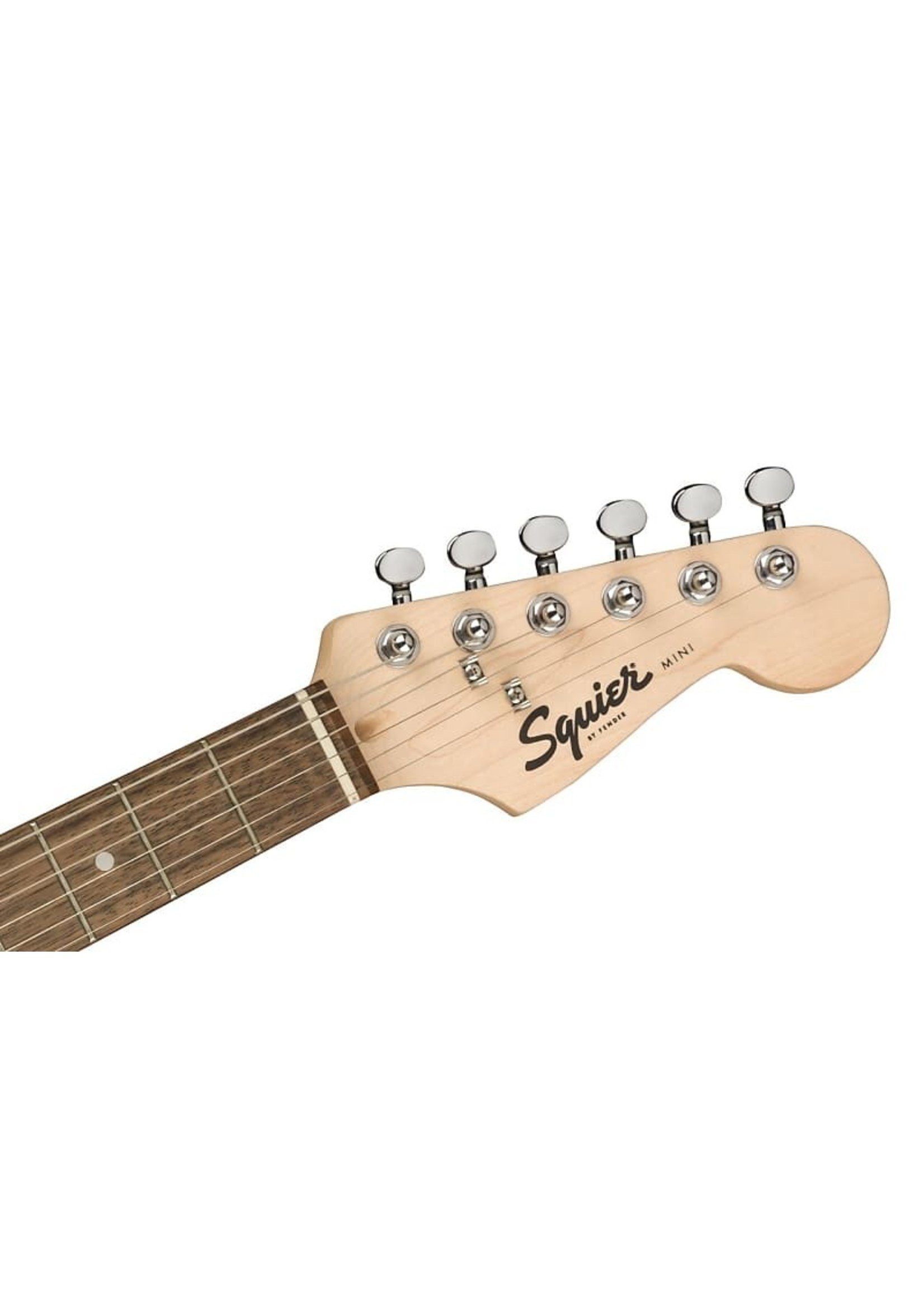 Squier Squier 0370121556 Mini Stratocaster, Laurel Fingerboard, Shell Pink