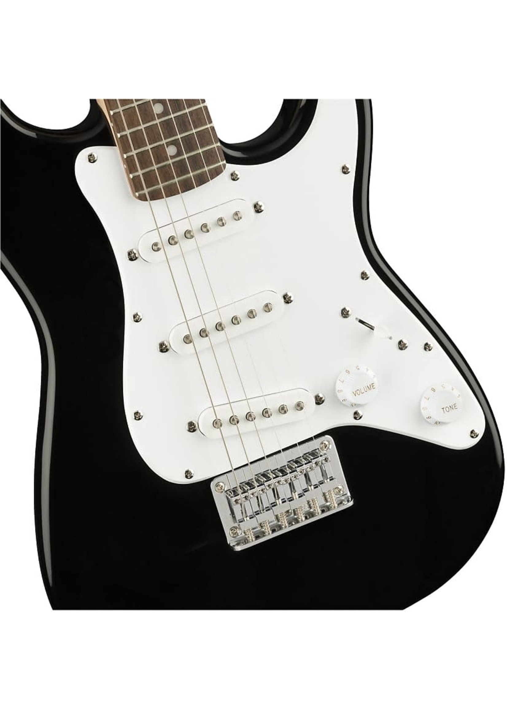 Squier Squier 0370121506 Mini Stratocaster, Laurel Fingerboard, Black