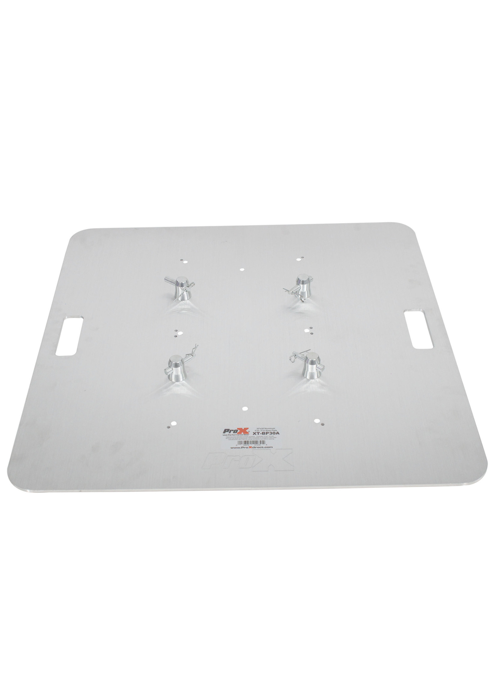 ProX ProXPXT-B30A 30" X 30" Aluminum Base Plate w/ Connectors 6mm (25lbs)