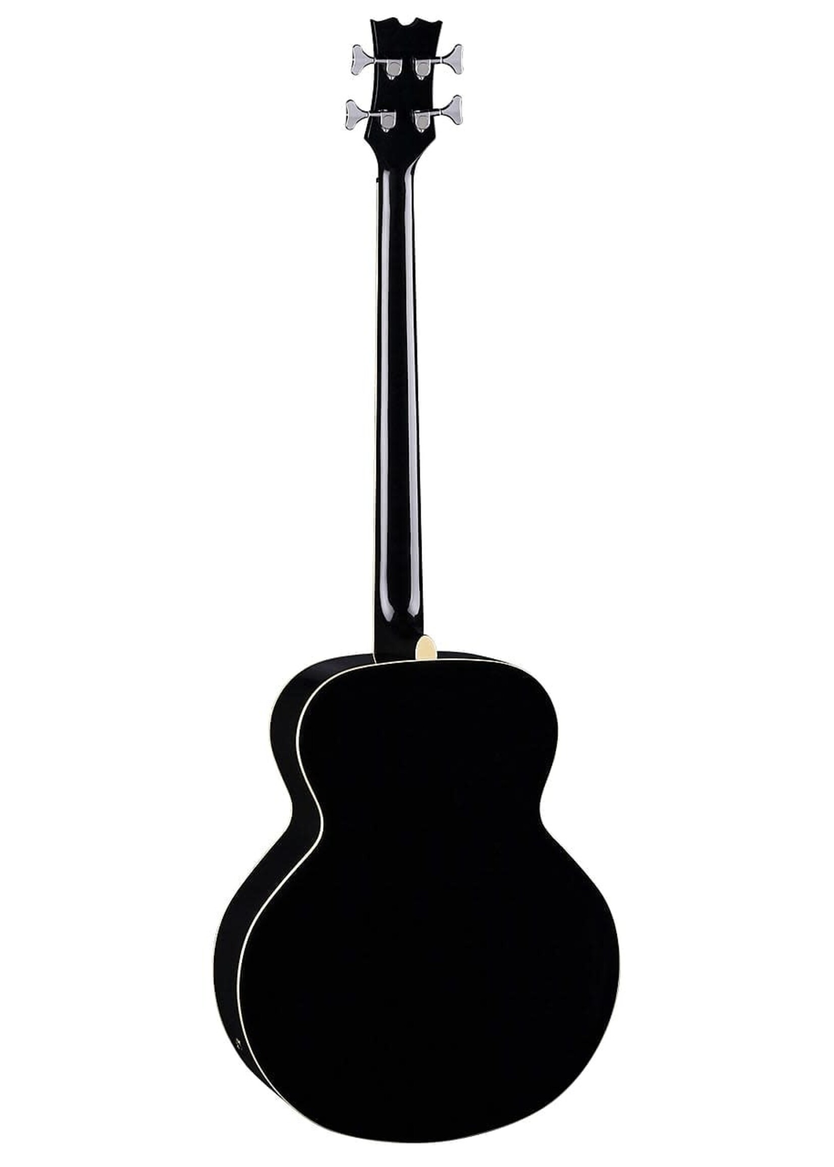 Dean Dean EAB CBK 4-String Acoustic/Electric Bass, Classic Black