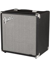 Fender 2370200000 Rumble 25 (V3), 120V, Black/Silver - Murphy's Music