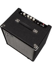 Fender 2370200000 Rumble 25 (V3), 120V, Black/Silver - Murphy's Music