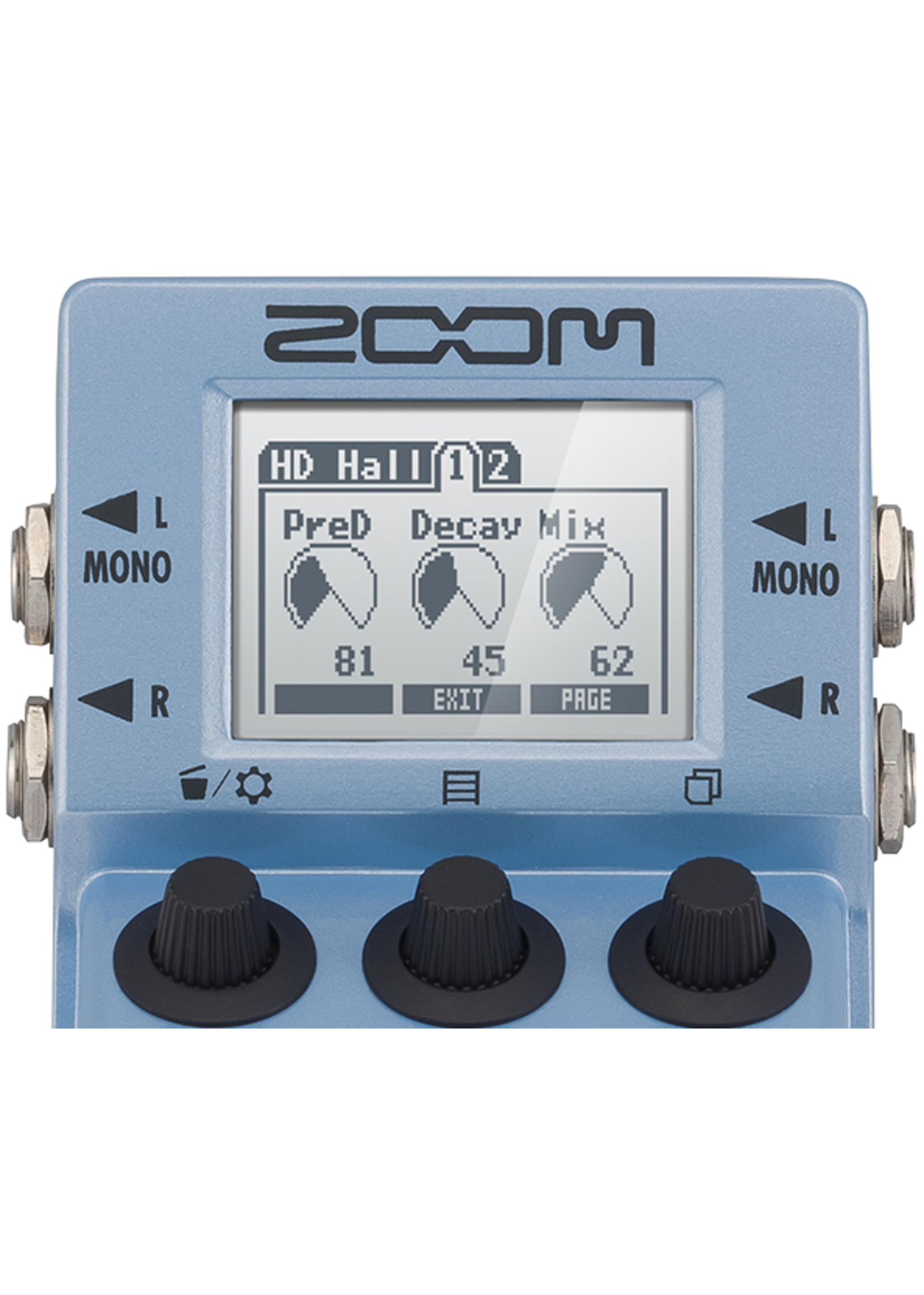 Zoom Zoom MultiStonp Effect Pedal for Guitar/Bass