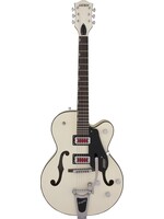 Gretsch Gretsch 2506811505 G5410T Electromatic "Rat Rod" Hollow Body Single-Cut with Bigsby, Rosewood Fingerboard, Matte Vintage White