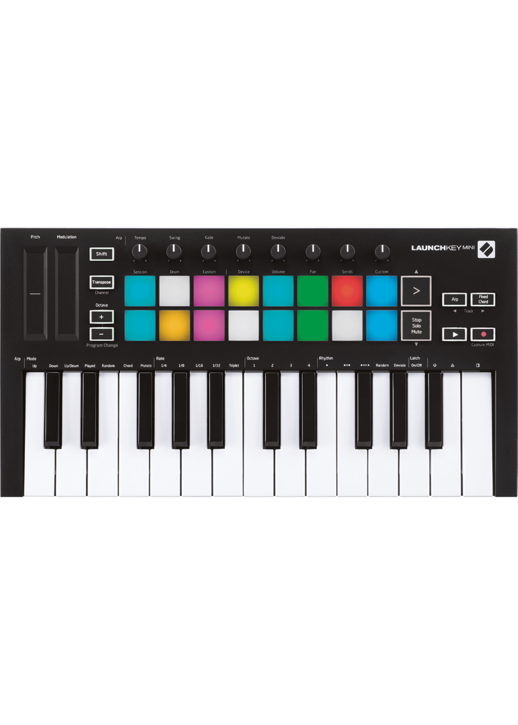 Novation Novation LAUNCHKEY-25-MK3 Launchkey 25 MK3 Key USB MIDI Controller Keyboard