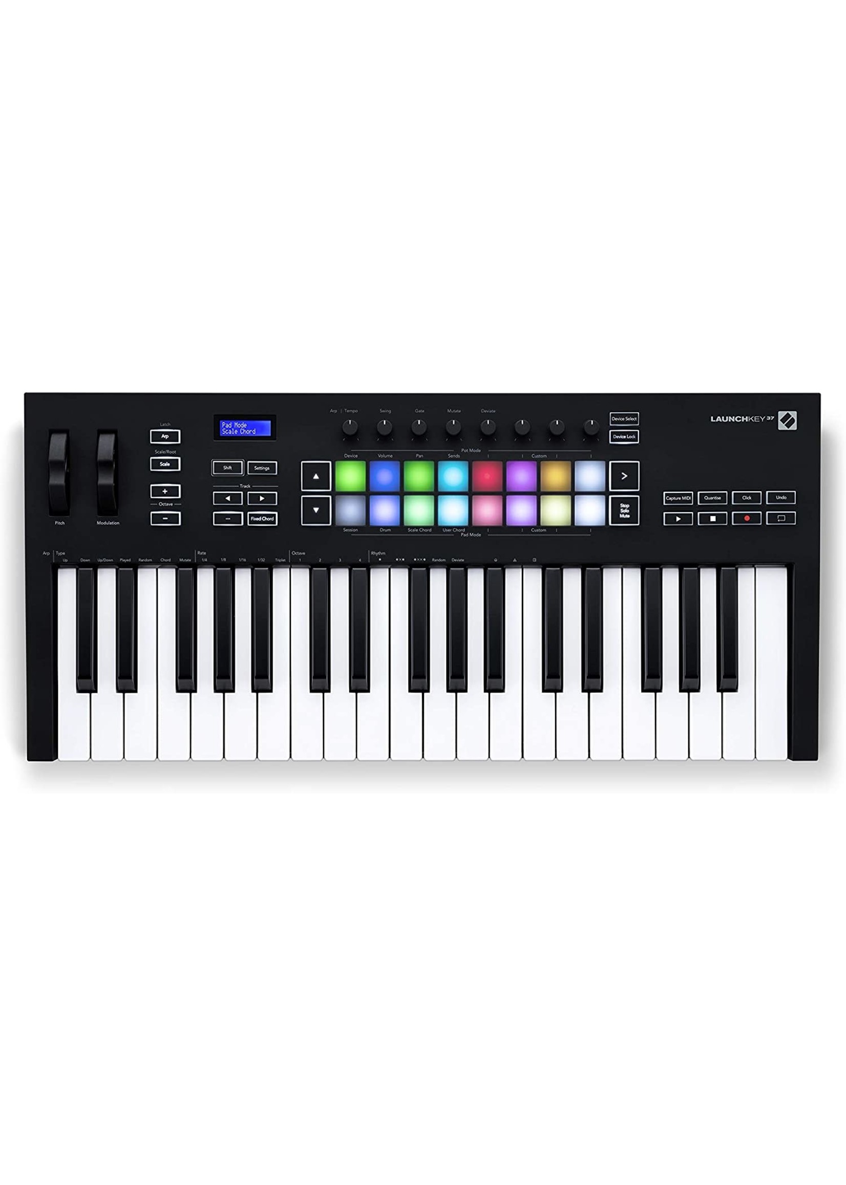 Novation LAUNCHKEY-37-MK3 Launchkey 37 MK3 Keyboard Controller