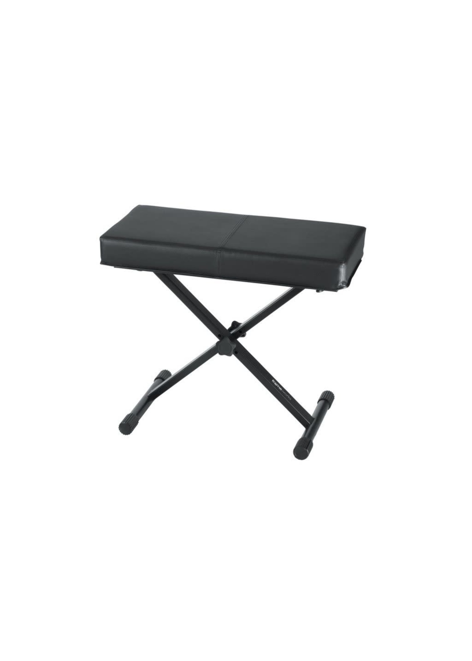 Gator Gator Frameworks GFW-KEY-BNCH-1 Standard Keyboard Bench w/ Deluxe Seat, Black