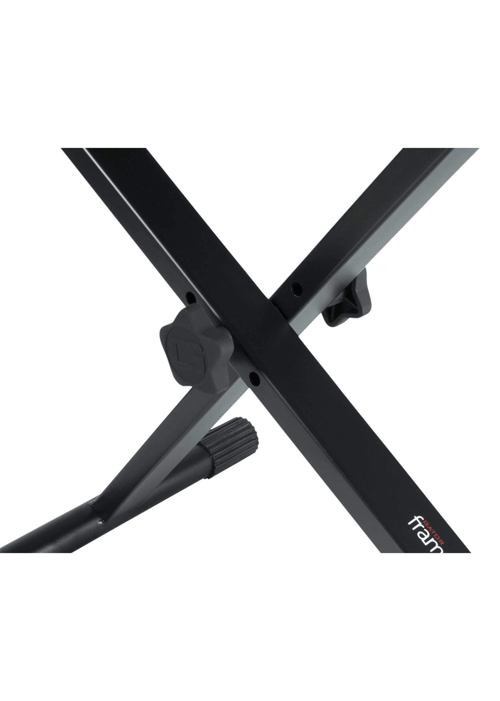 Gator Gator Frameworks GFW-KEY-BNCH-1 Standard Keyboard Bench w/ Deluxe Seat, Black