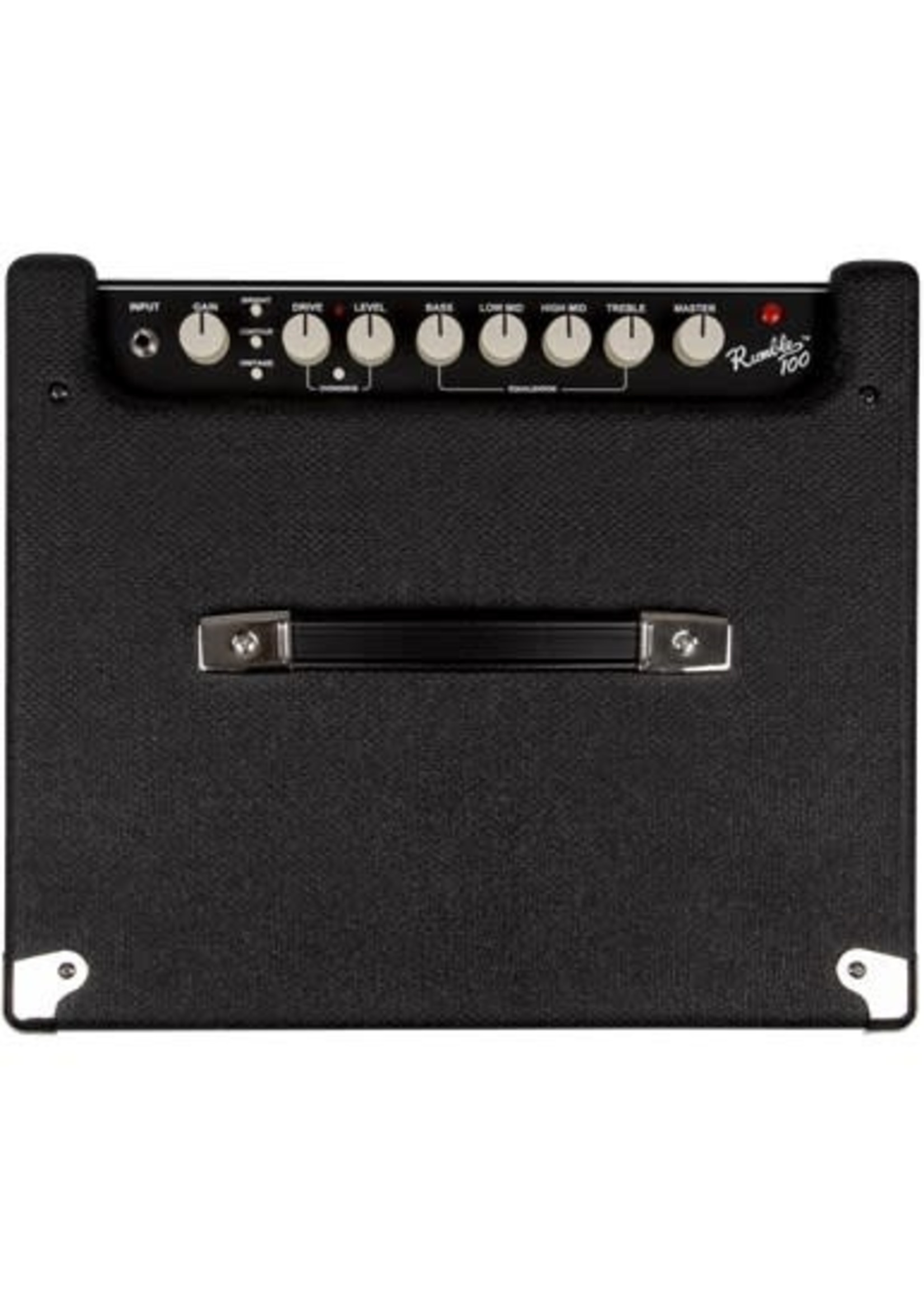 Fender Fender 2370400000 Rumble 100 (V3), 120V, Black/Silver