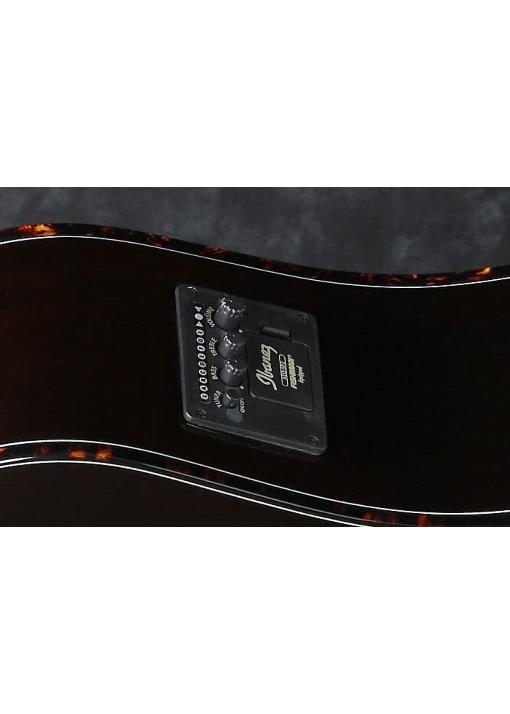 Ibanez Ibanez AEB10EDVS 4-String Acoustic Bass Guitar, Dark Violin Sunburst High Gloss