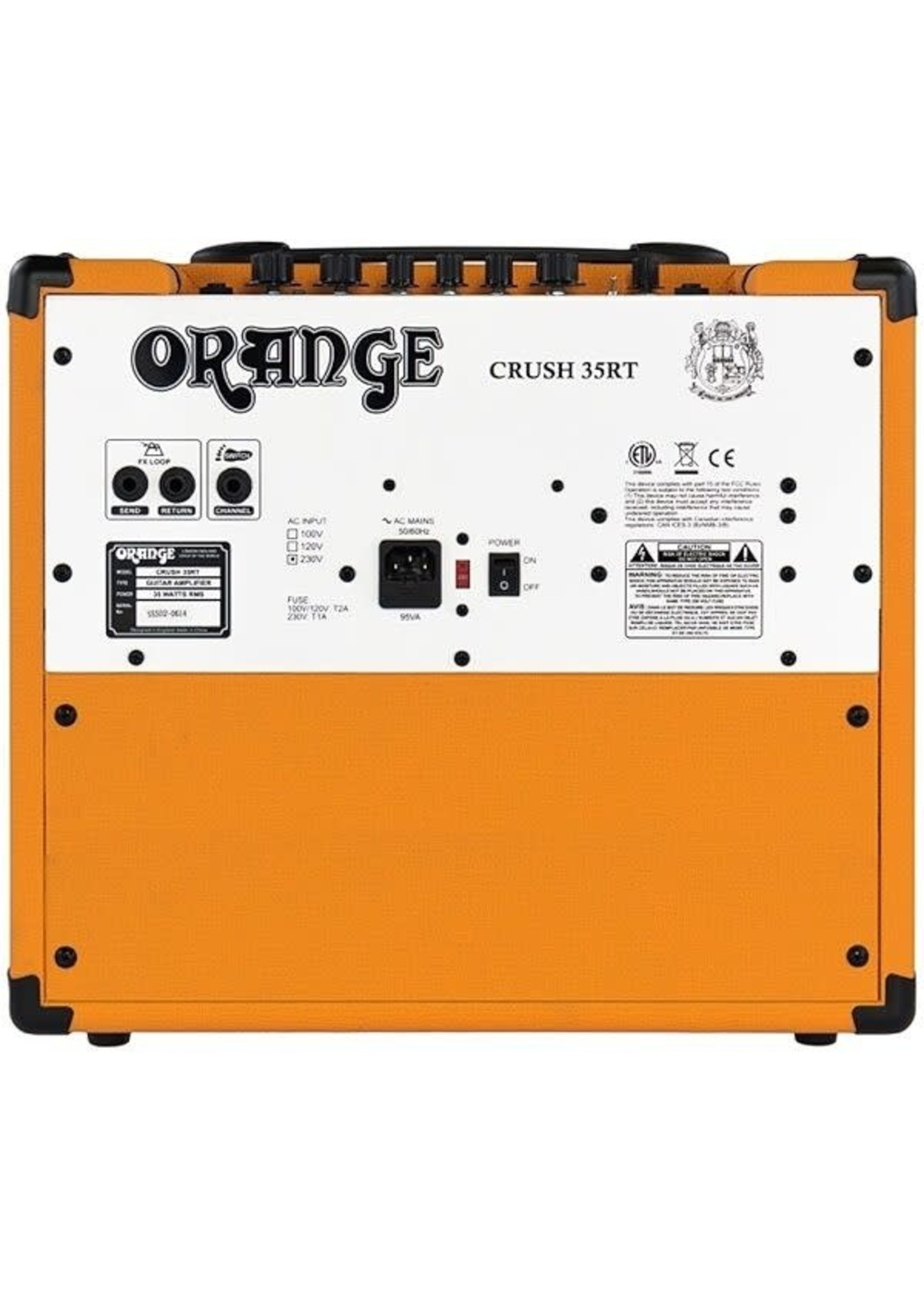 Orange Music Orange Crush 35RT 35 Watt  1x10 Guitar Combo Amp
