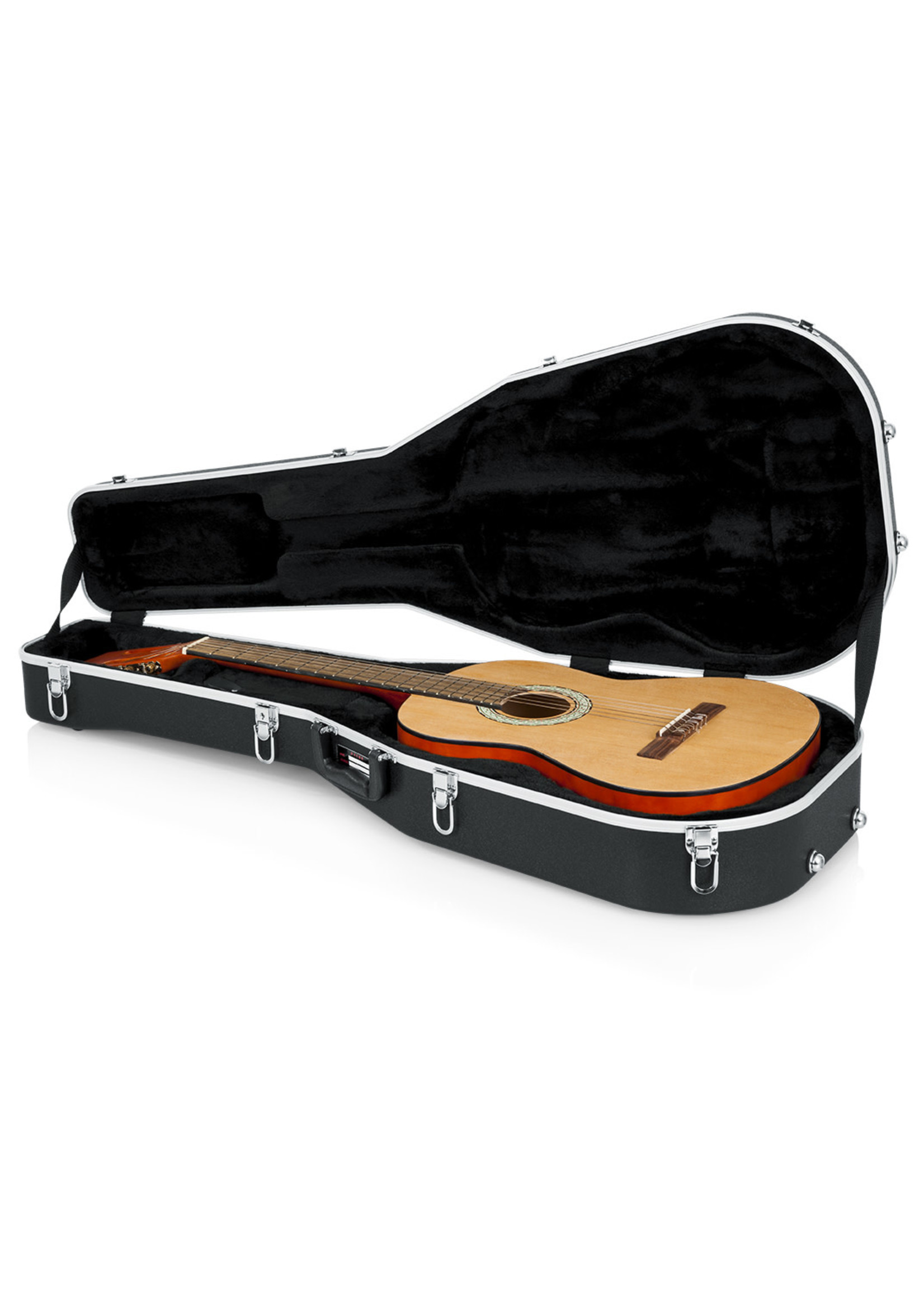 Gator Gator Deluxe Molded Classical Guitar Case, Black