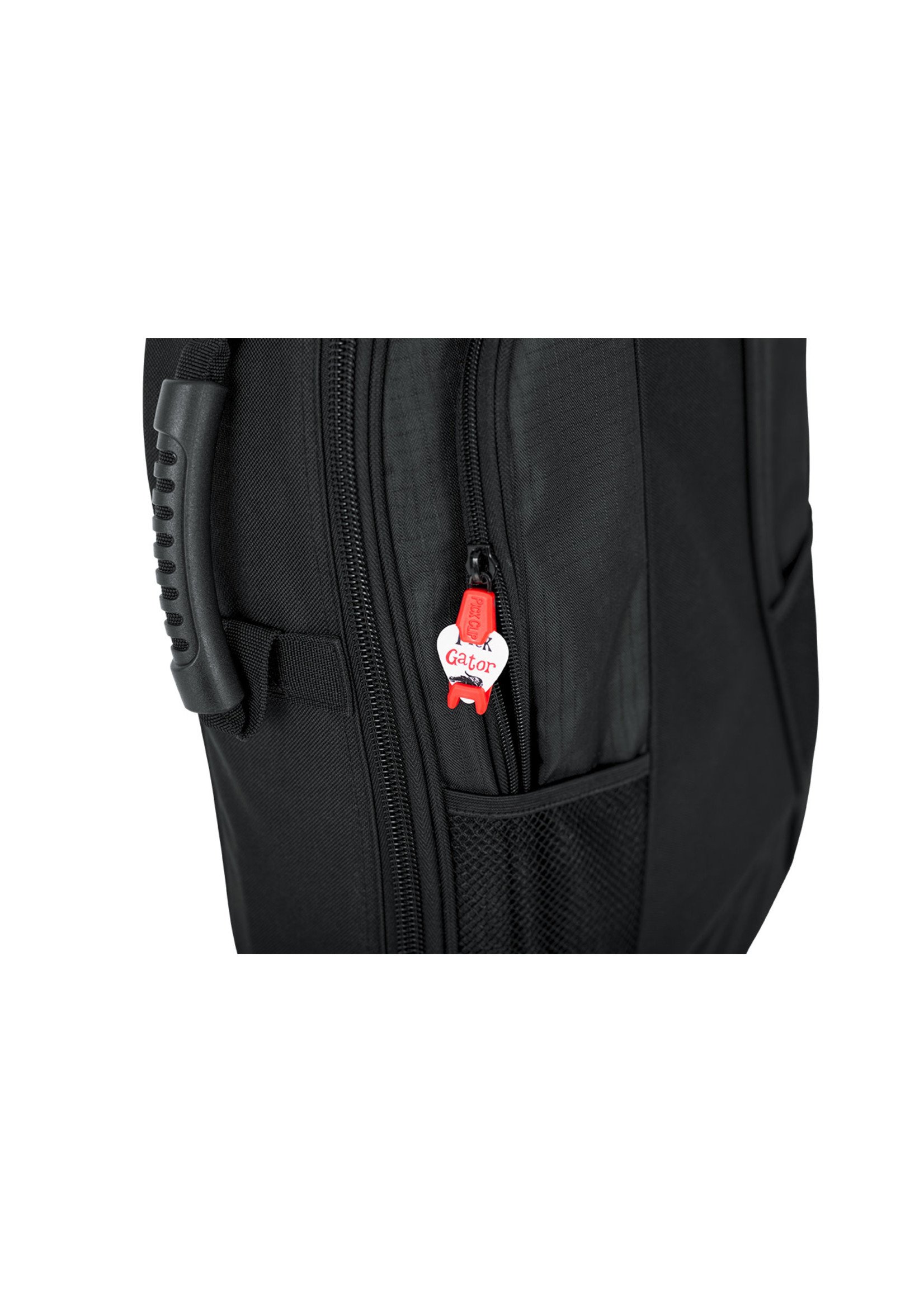 Gator Gator Style Gig Bag for Bass Guitars w/ Adjustable Backpack Straps, Black