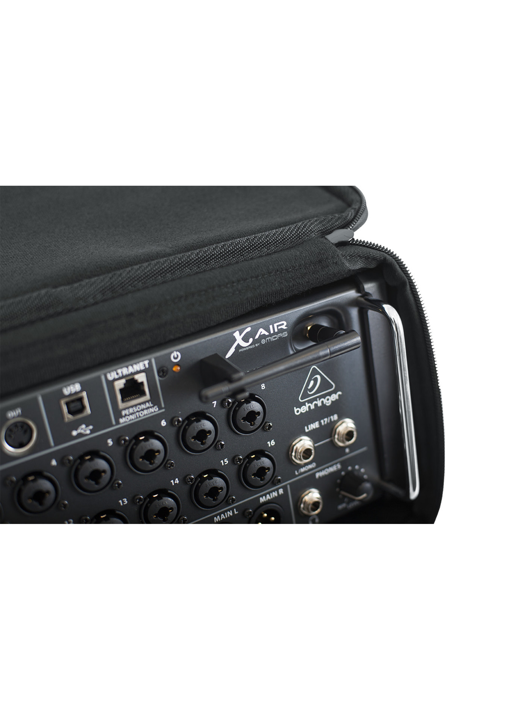 Gator Gator Padded Nylon Bag Custom Fit for the Behringer X-AIR series Mixers