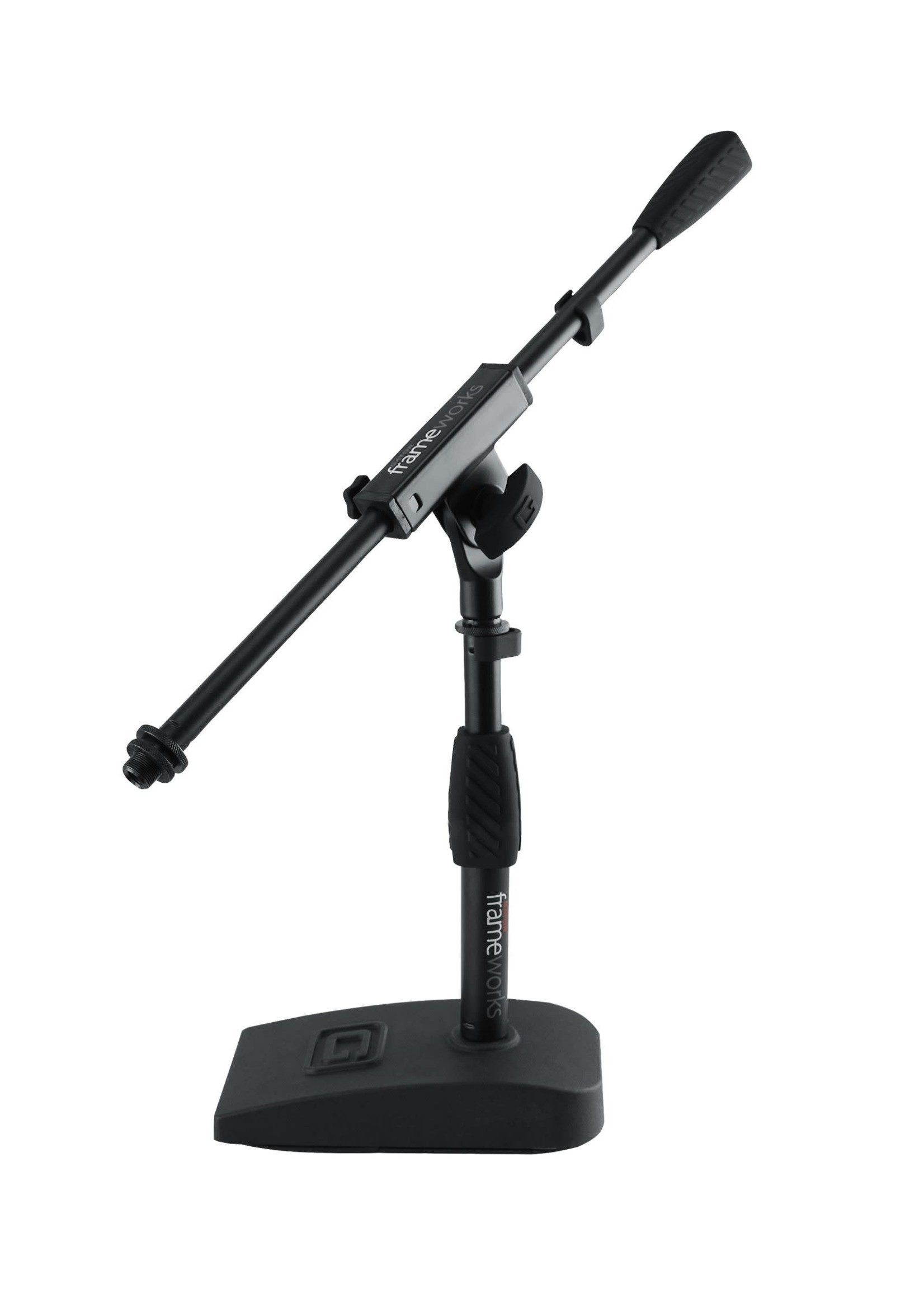 Gator Gator Frameworks Bass Drum and Amp Mic Stand with Single Section Boom