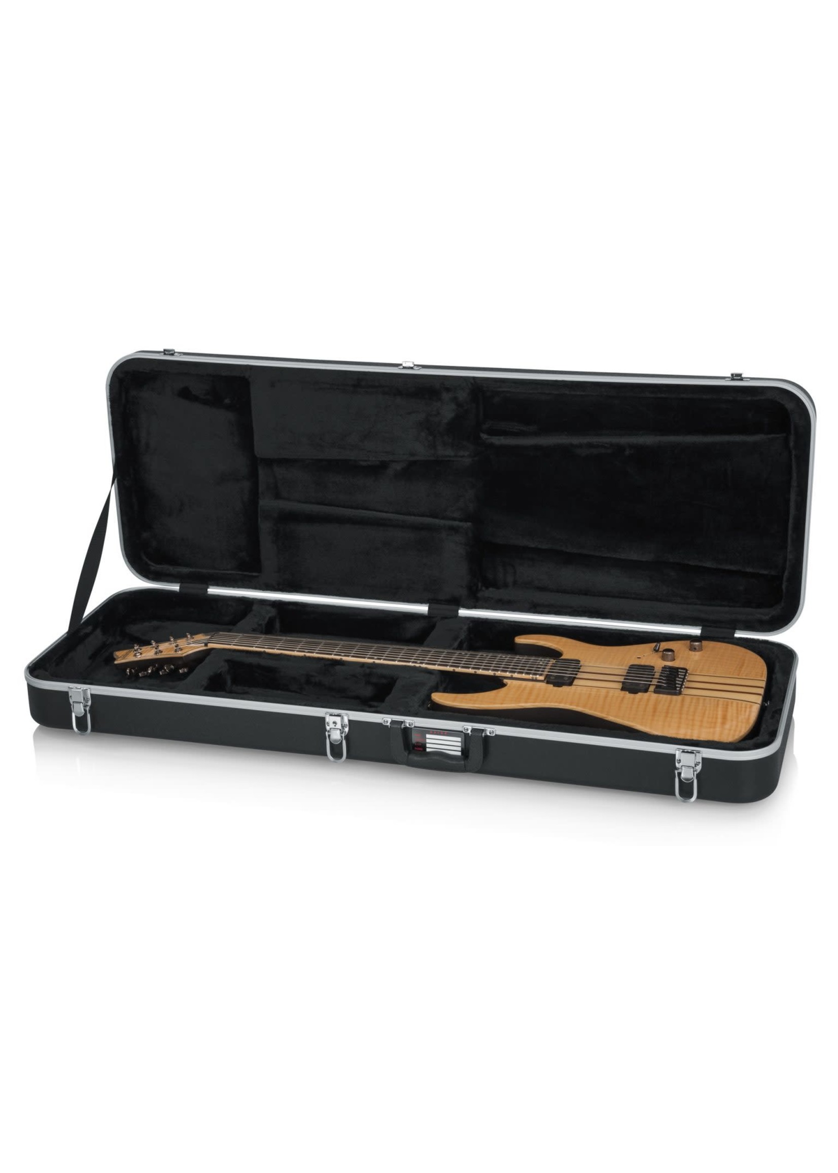 Gator Gator Deluxe Molded Case for Electric Guitars, Extra Long