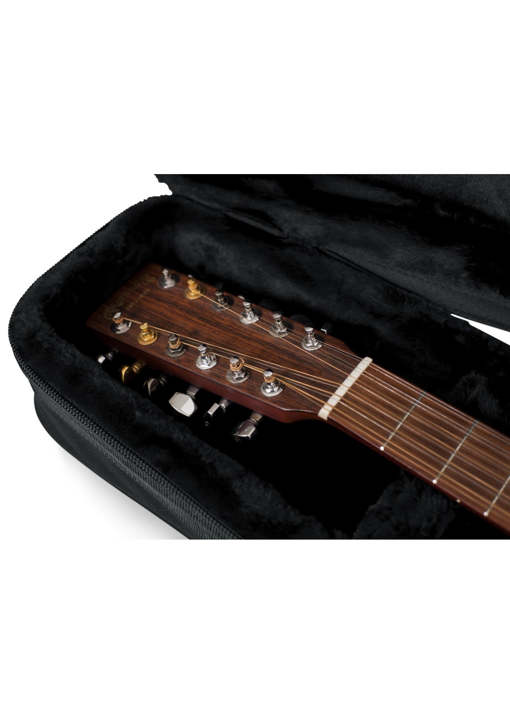 Gator Gator Rigid EPS Polyfoam Lightweight Case for 12-String Dreadnought Guitars