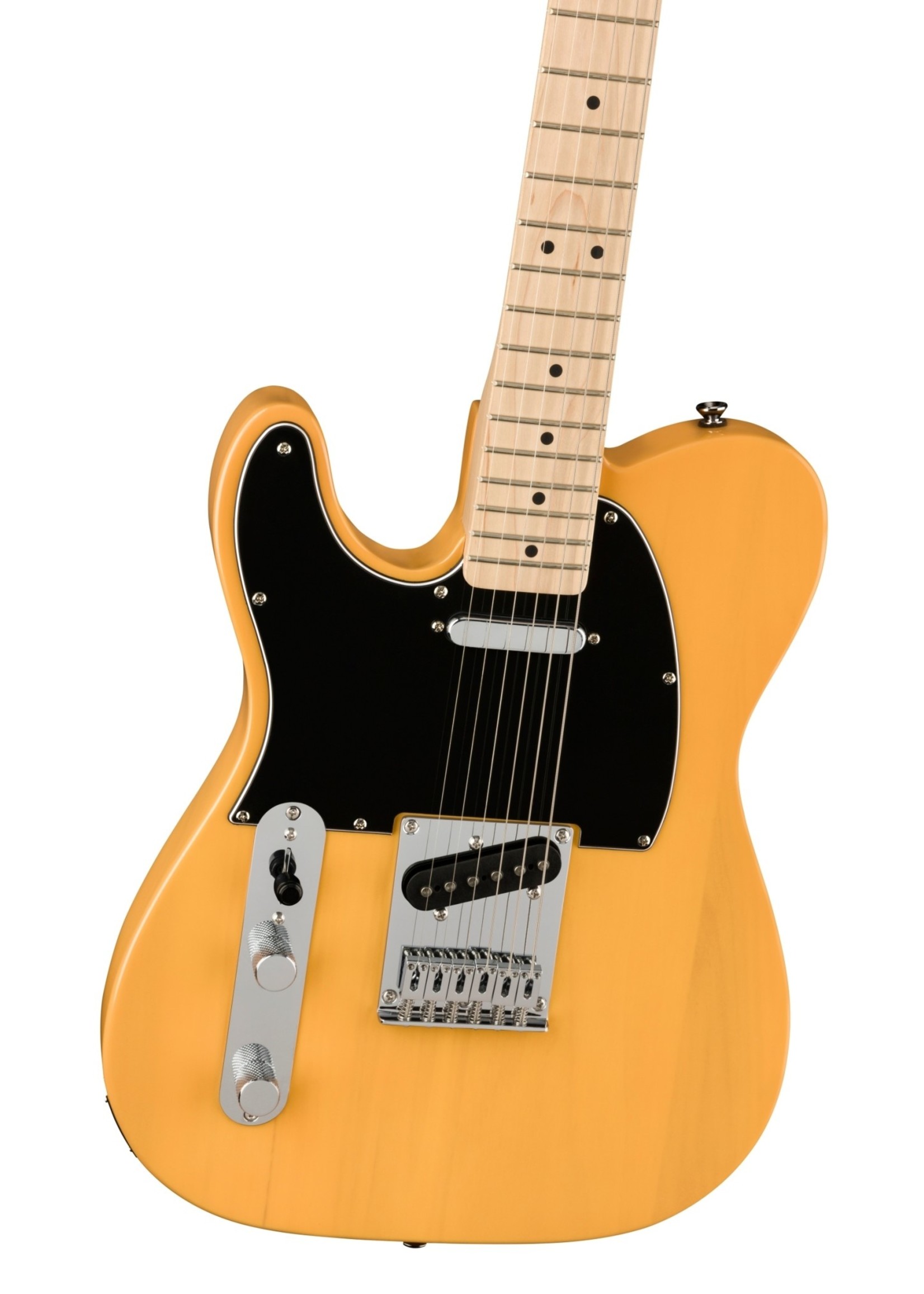 Squier Squier Affinity Series Telecaster Left-Handed, Maple Fingerboard, Black Pickguard, Butterscotch Blonde