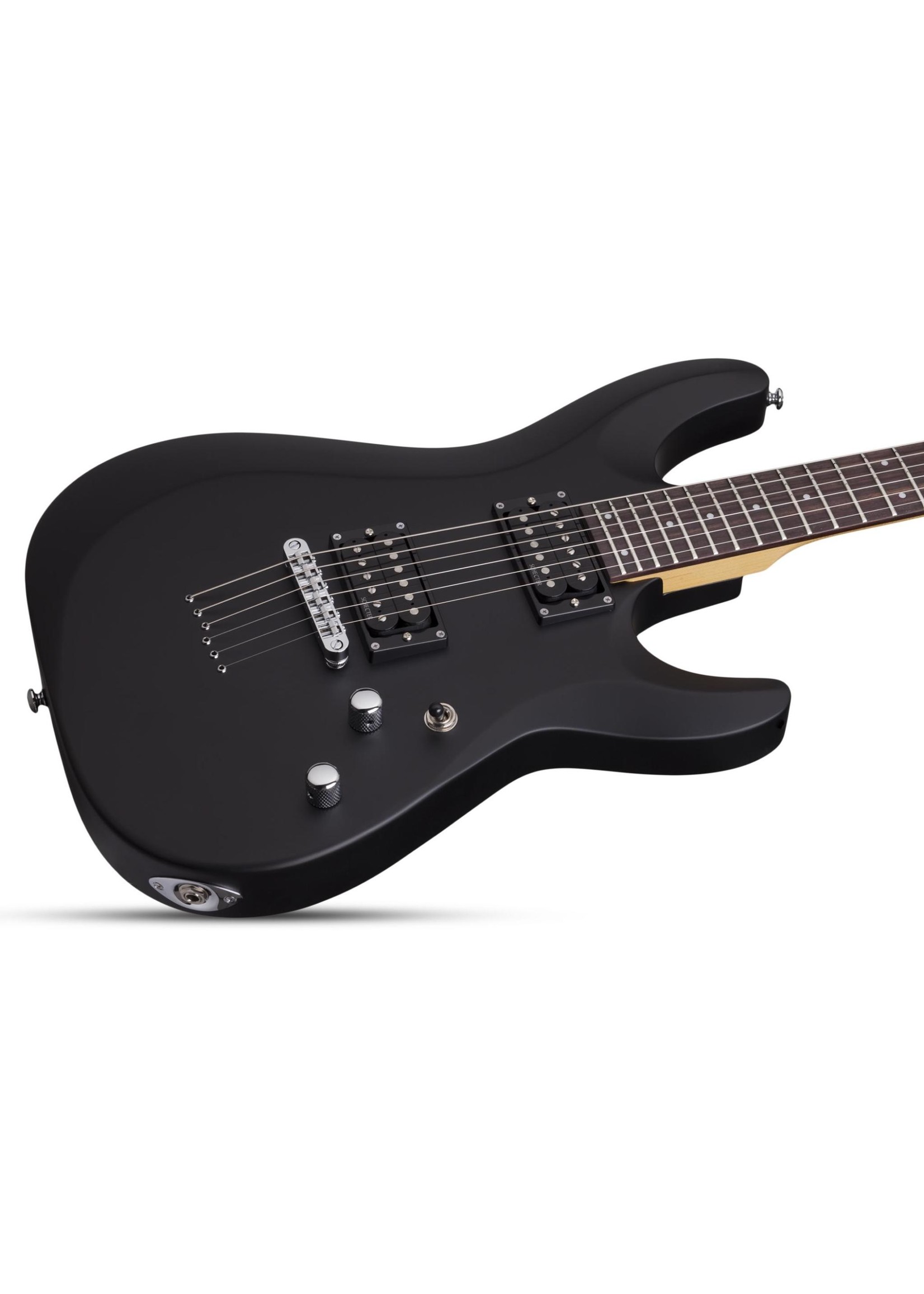 Schecter Schecter 430 C-6 Deluxe Electric Guitar, Satin Black