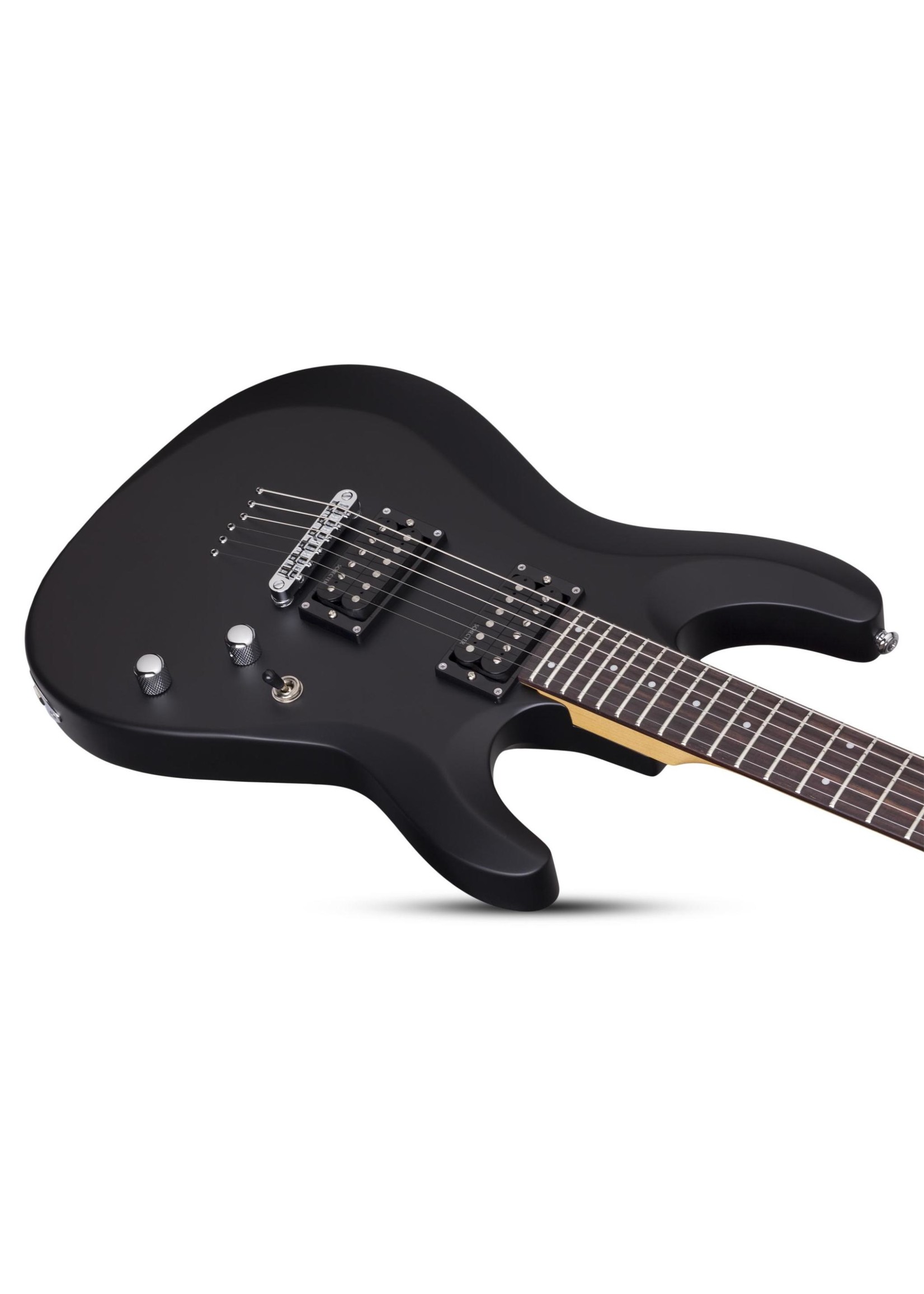 Schecter Schecter 430 C-6 Deluxe Electric Guitar, Satin Black