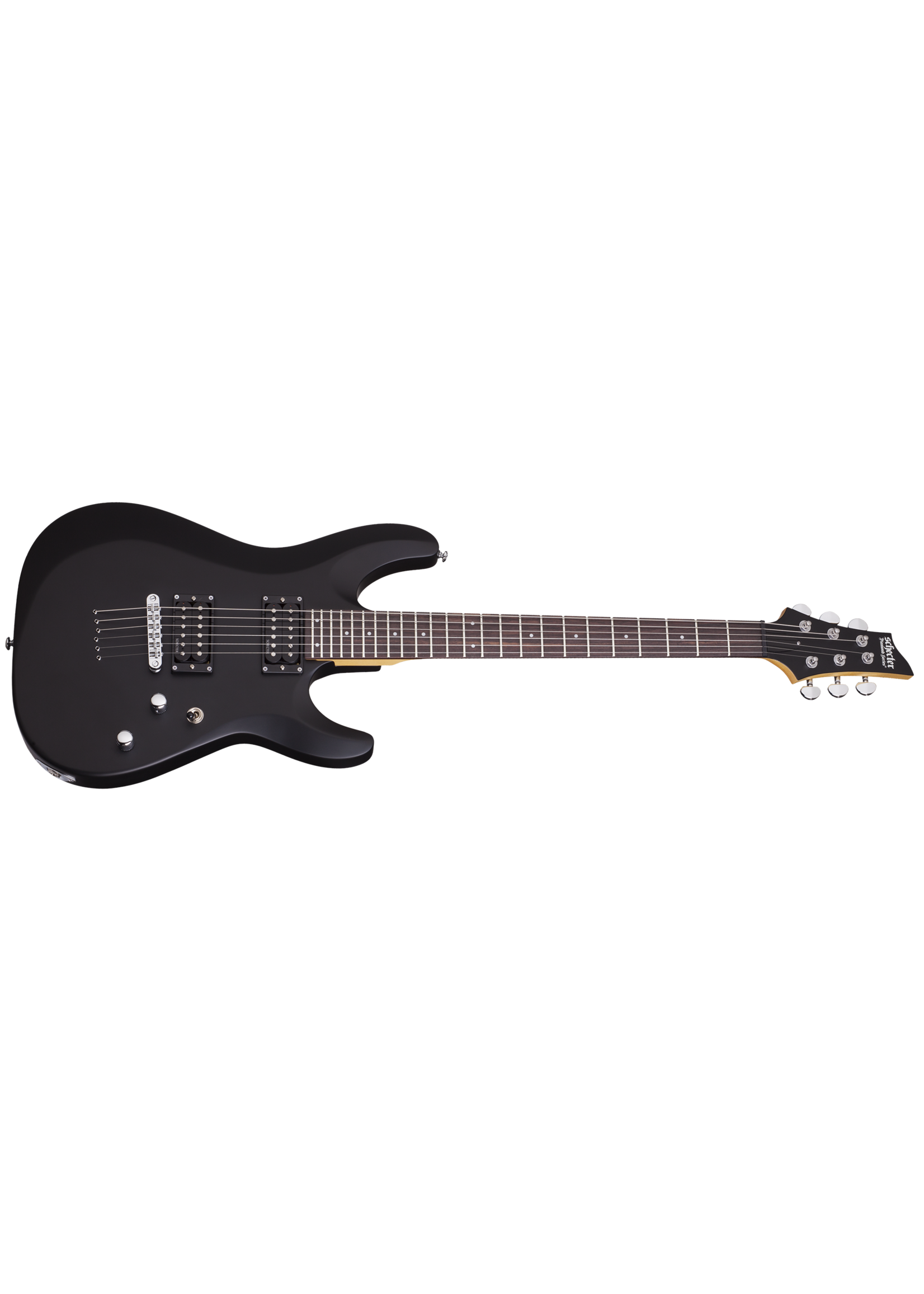 Schecter Schecter 430 C-6 Deluxe Electric Guitar, Satin Black