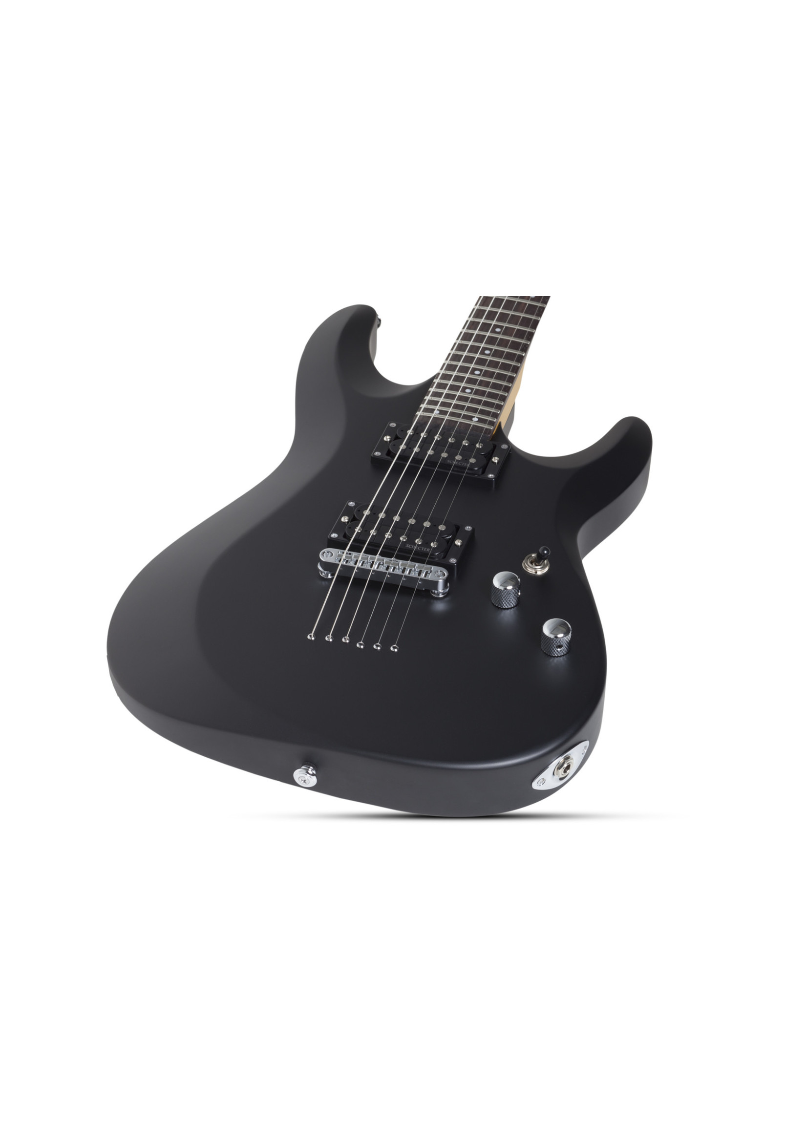 Schecter Schecter 430 C-6 Deluxe Electric Guitar, Satin Black