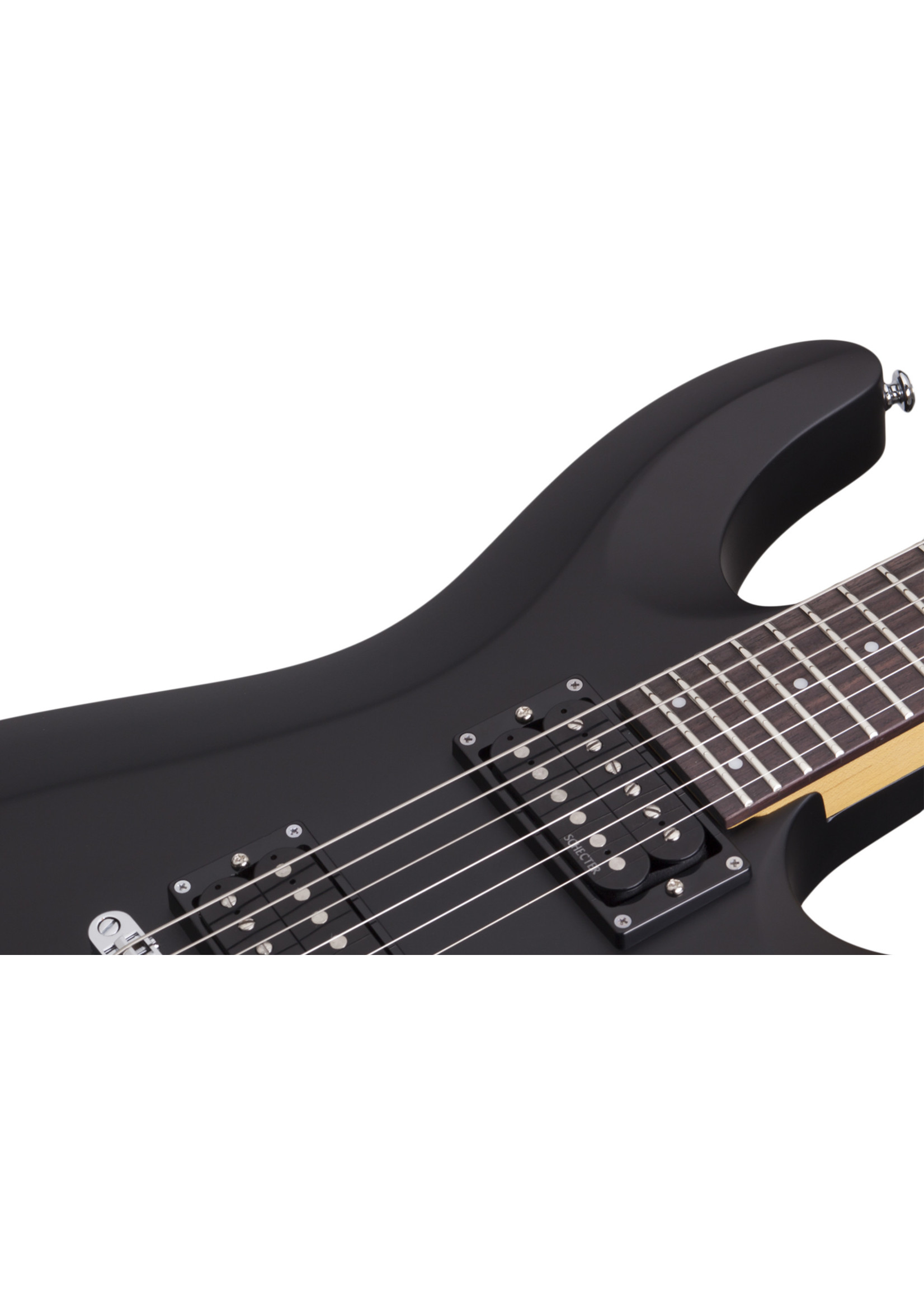 Schecter Schecter 430 C-6 Deluxe Electric Guitar, Satin Black