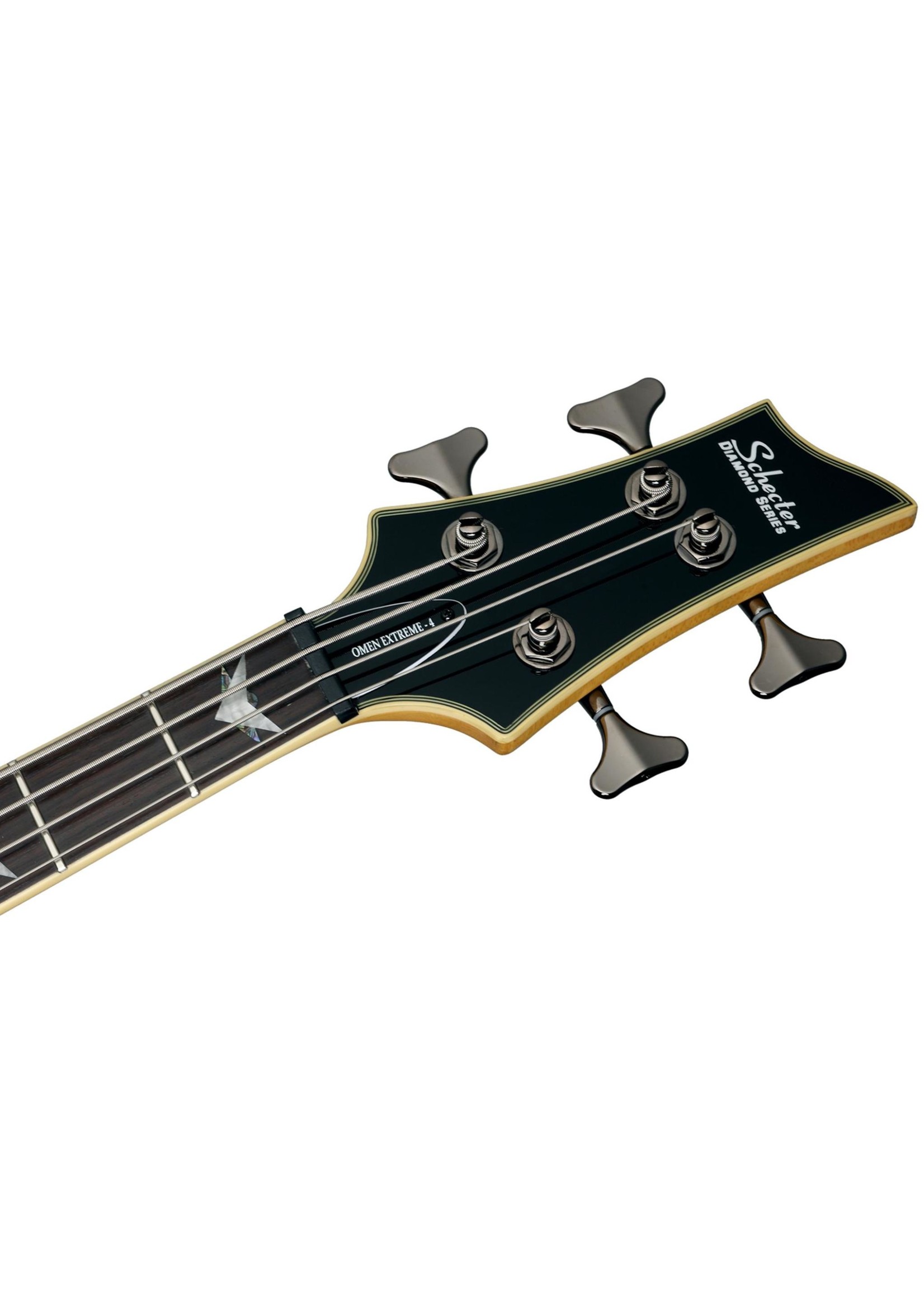 Schecter Schecter 2040 Omen Extreme-4 4-String Bass Guitar, Black Cherry (BCH)