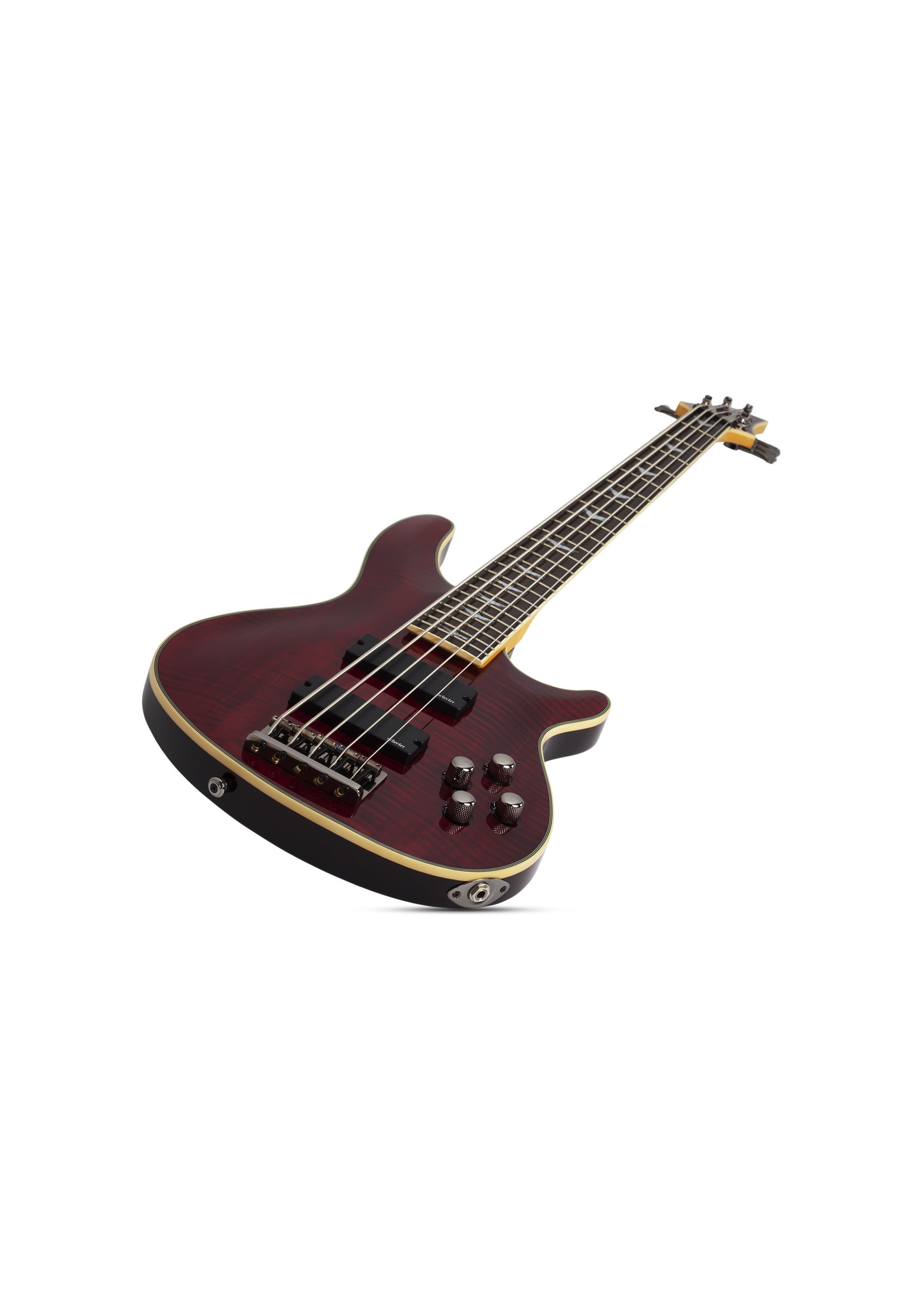 Schecter Schecter Omen Extreme-5 5-String Bass Guitar,  Black Cherry (BCH)