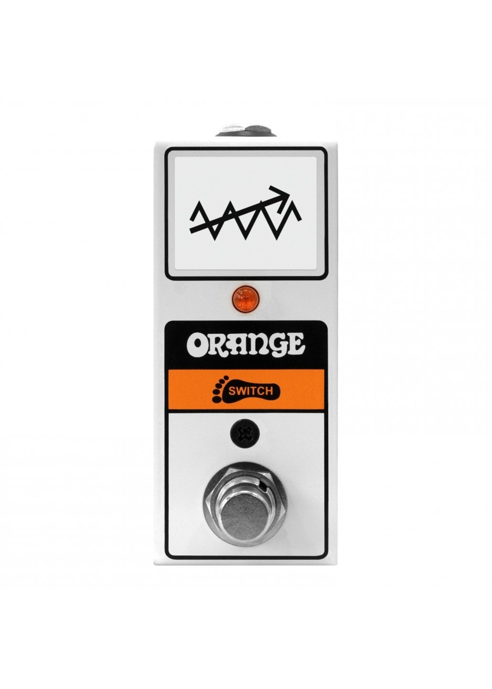 Orange Music Orange FS-1 Mini Single Button Mini Footswitch with Stickers