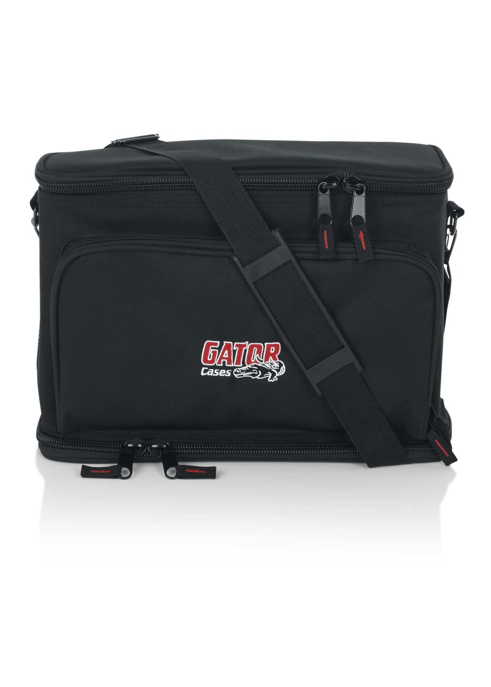 Gator Gator GM-DUALW Shure BLX Style Wireless Carry Bag holds Two Microphones & Two Bodypacks