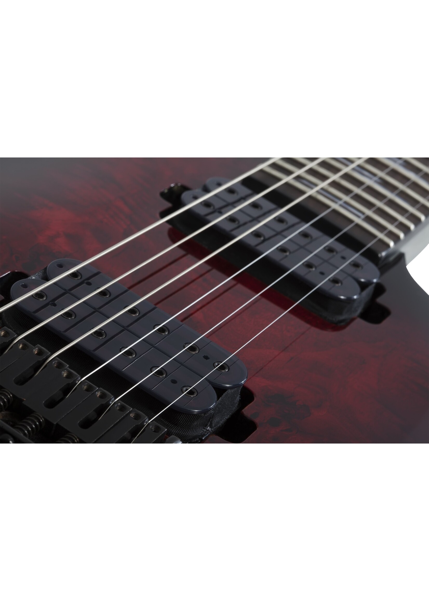 Schecter Schecter 2450 Omen Elite-6 Electric Guitar - Black Cherry Burst