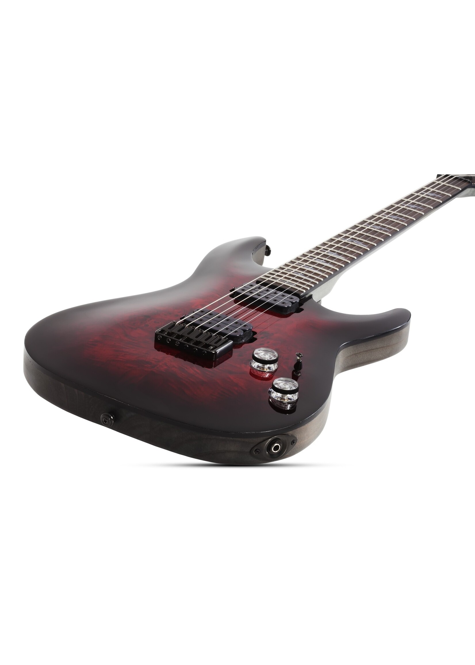 Schecter Schecter 2450 Omen Elite-6 Electric Guitar - Black Cherry Burst
