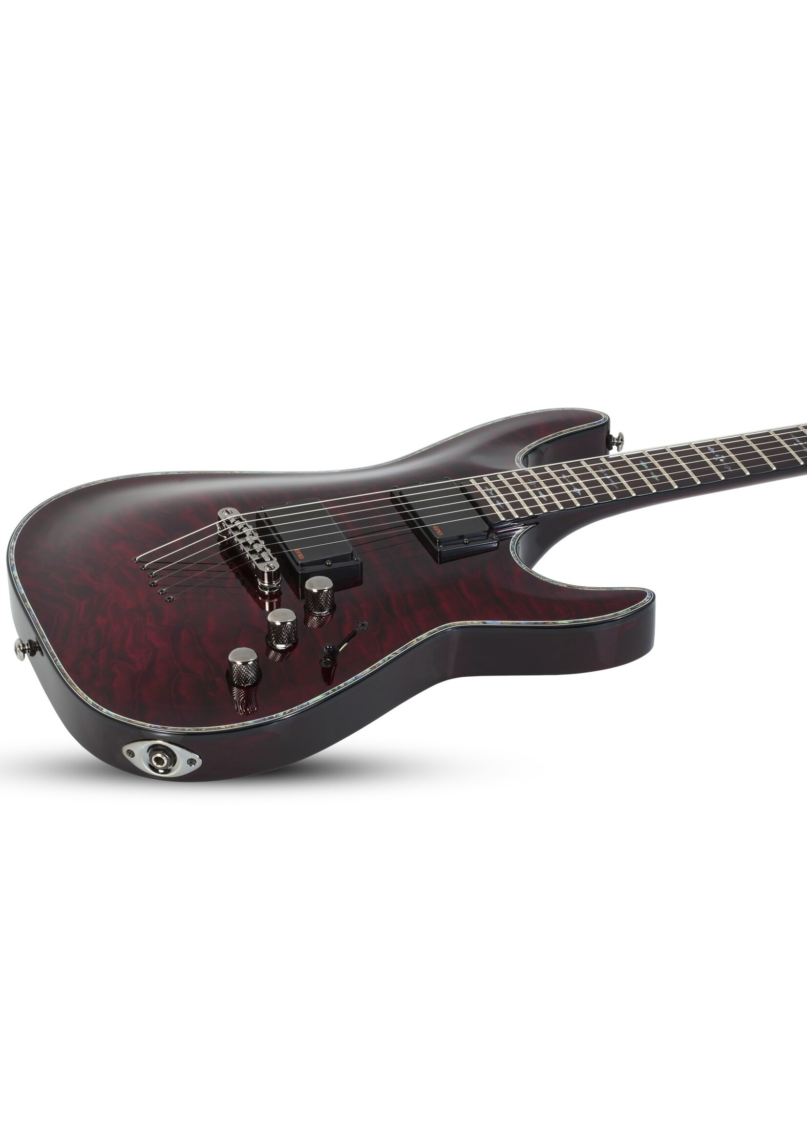 Schecter Schecter Guitar Research 1788 Hellraiser C-1 Electric Guitar - Black Cherry
