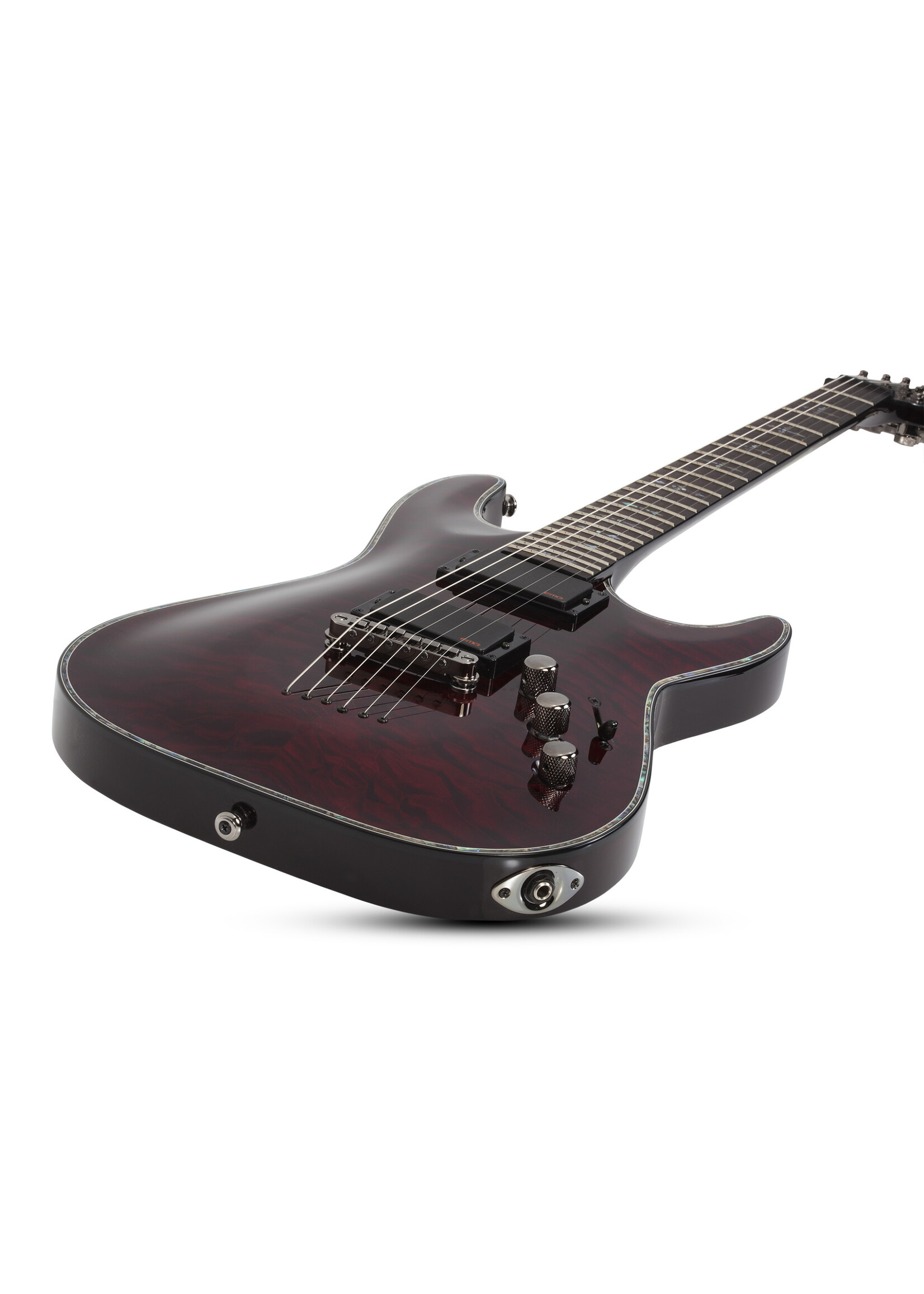 Schecter Schecter Guitar Research 1788 Hellraiser C-1 Electric Guitar - Black Cherry